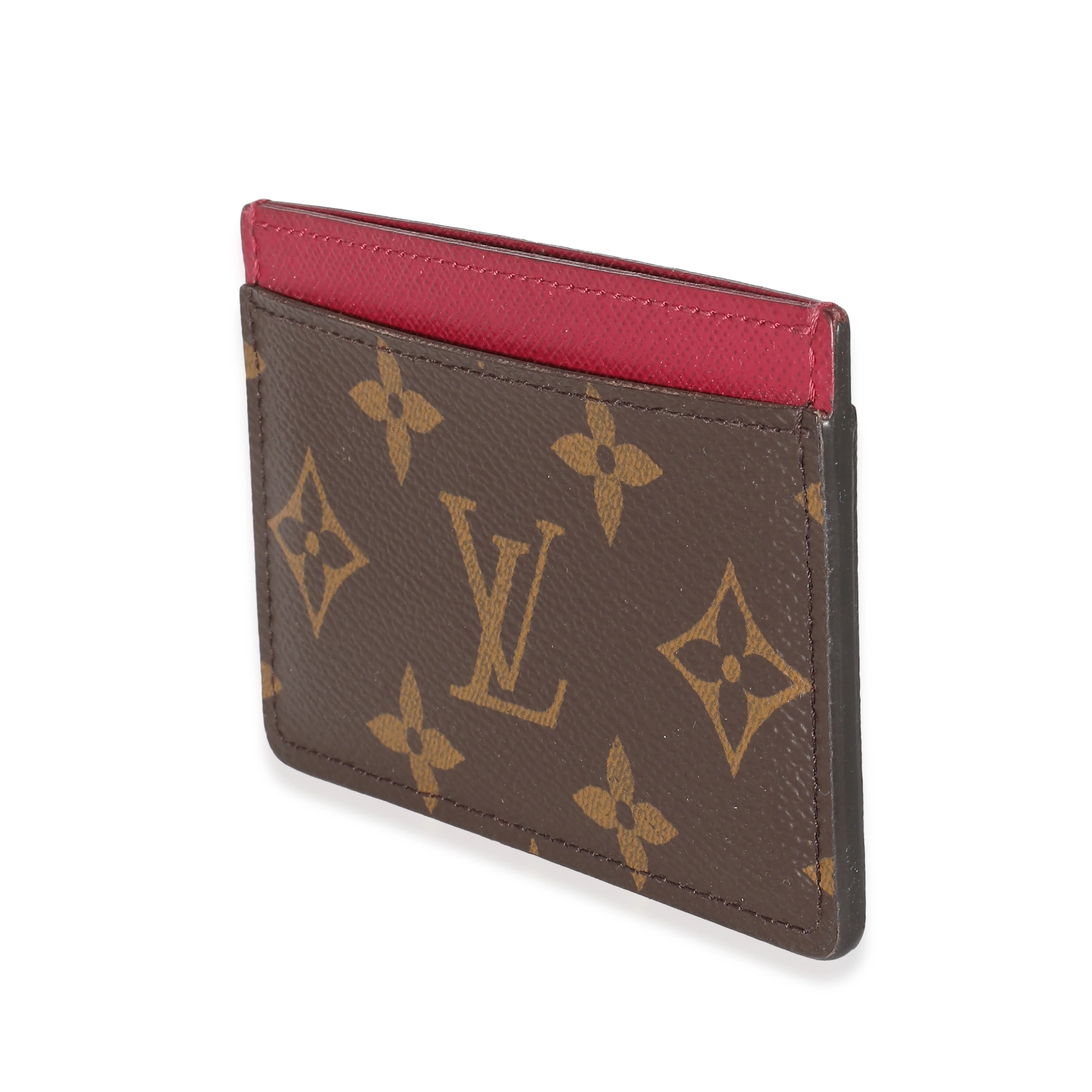 Louis Vuitton Fuchsia Monogram Canvas Card Holder - Image 2