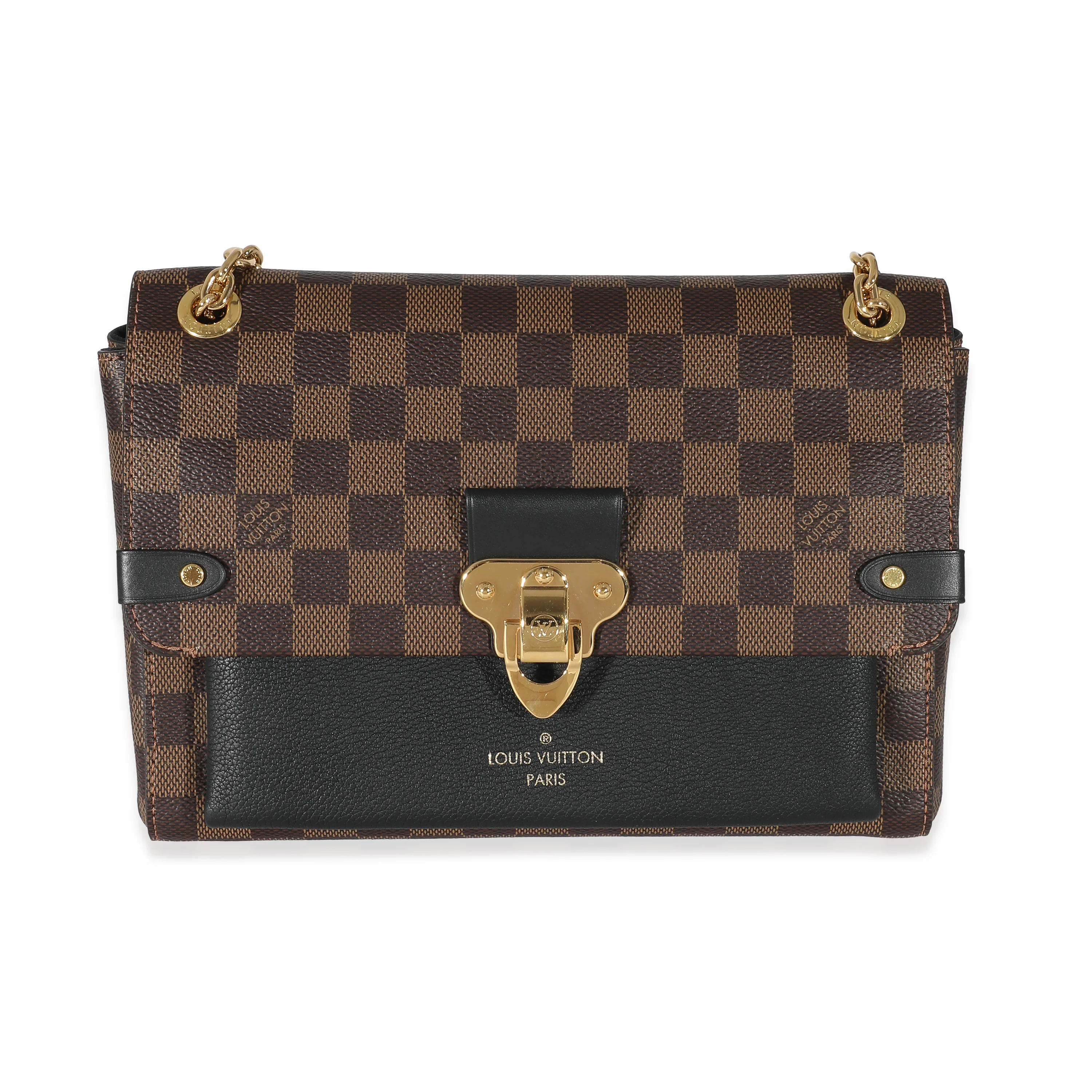 Louis Vuitton Black Damier Ebene Canvas Vavin PM