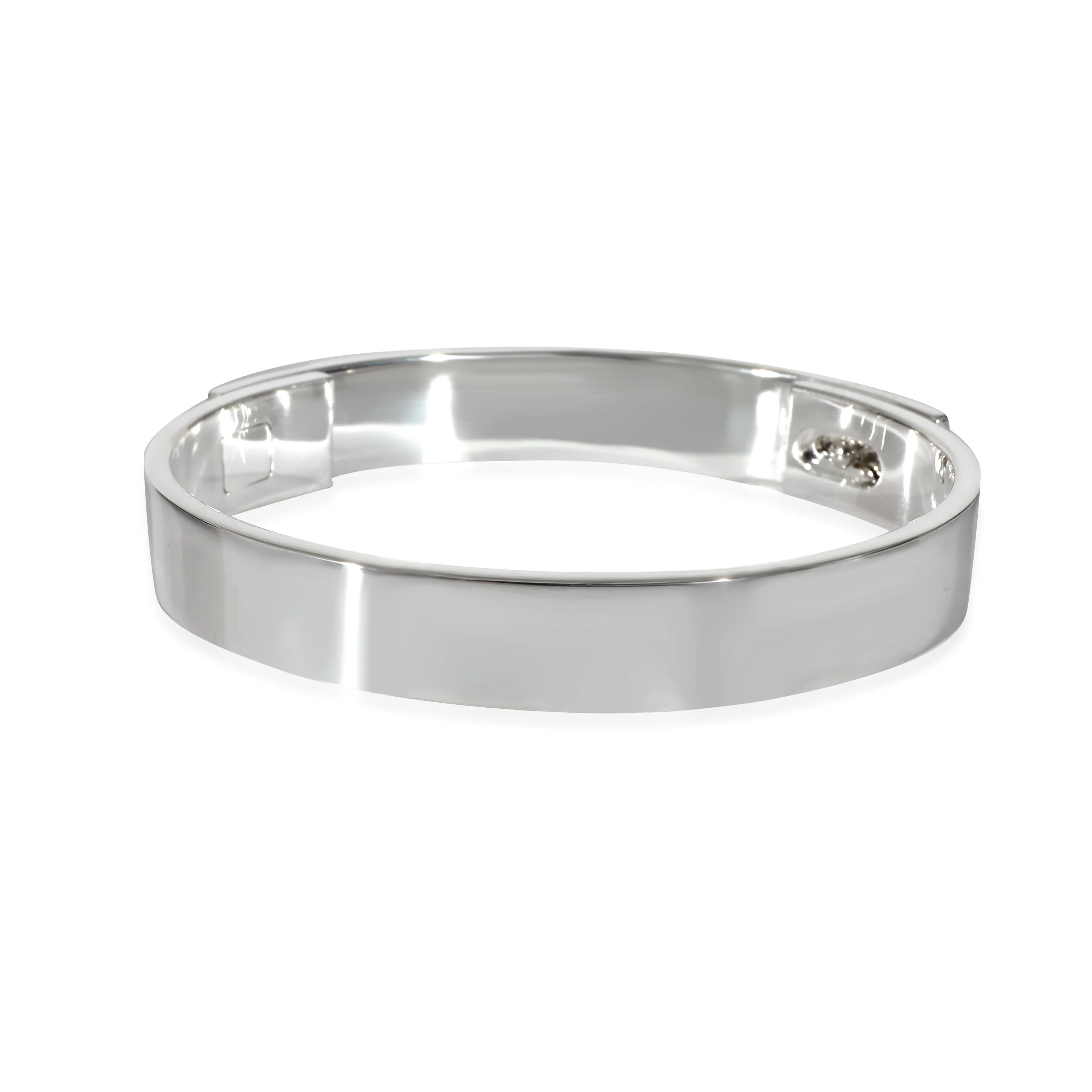 Sterling Silver Collier de Chien Bangle Bracelet S - Image 4