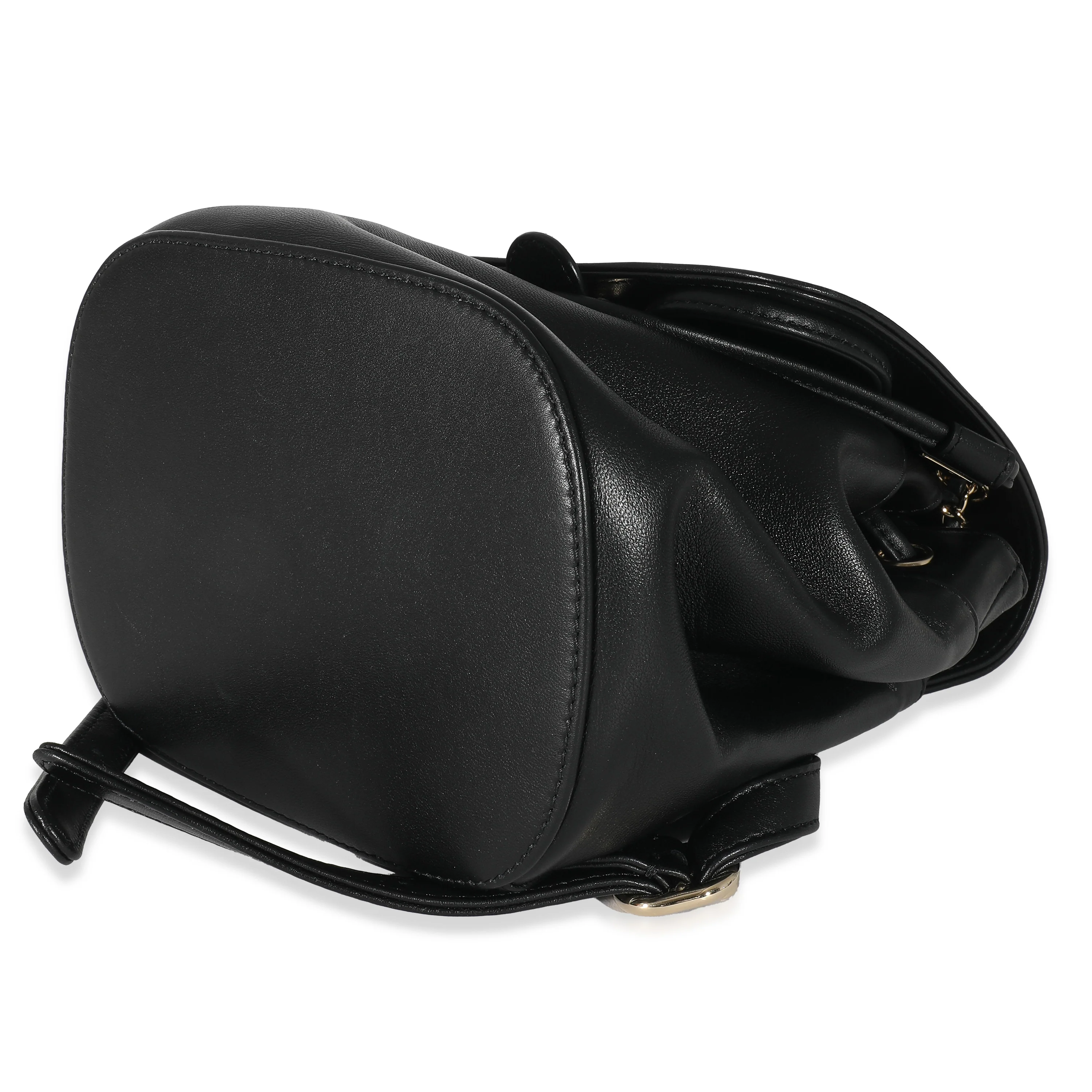 Chanel Black Lambskin Mini CC Mania Backpack - Image 5