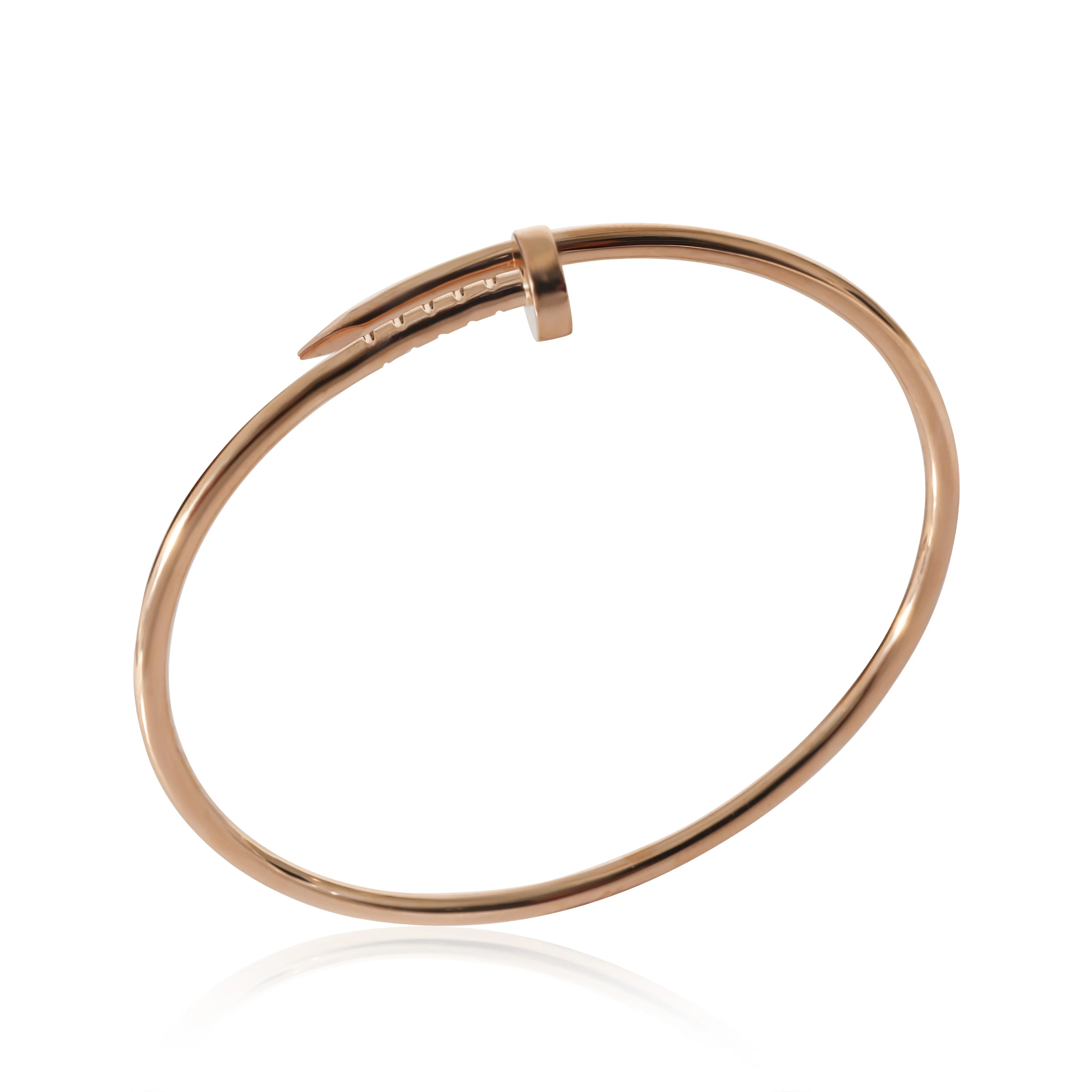Cartier Juste Un Clou Bracelet, Small Model (Rose Gold) - Image 2