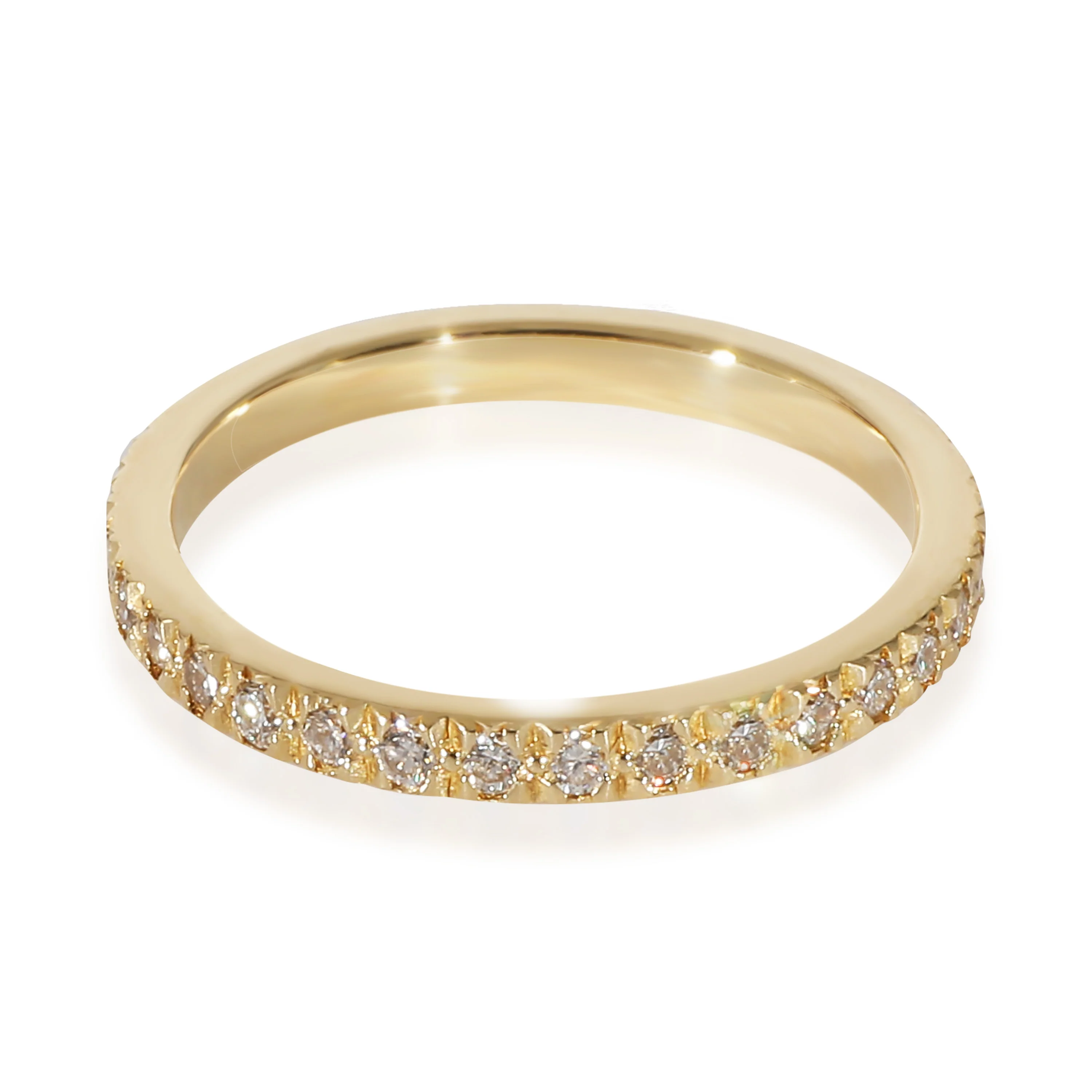Tiffany & Co. Novo Diamond Eternity Wedding Band in 18K Yellow Gold 0.33 CTW - Image 3