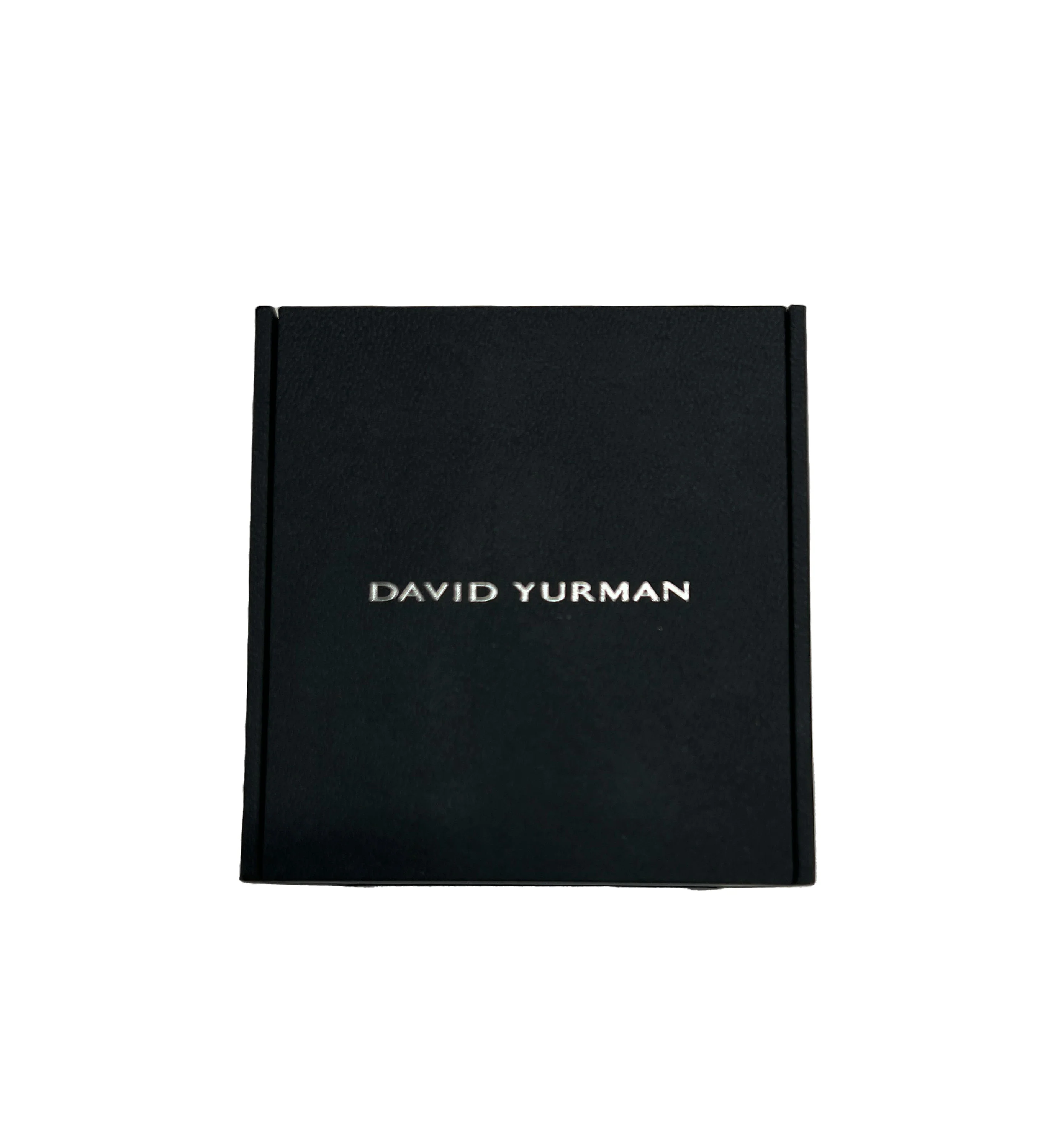 David Yurman Cable Cuff Bracelet With Onyx Ends in Sterling Silver - Image 4