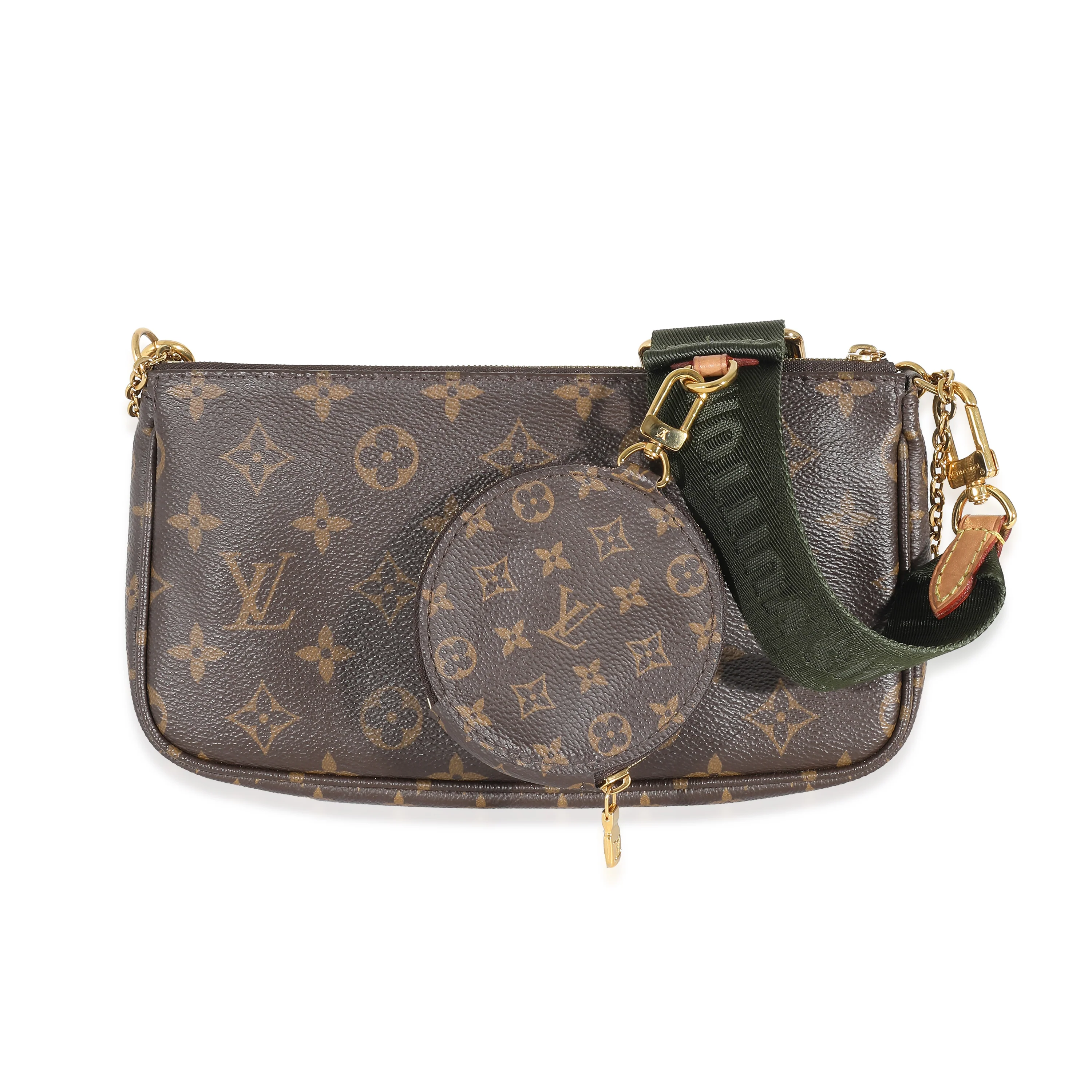 Louis Vuitton Khaki Monogram Canvas Multi Pochette - Image 4