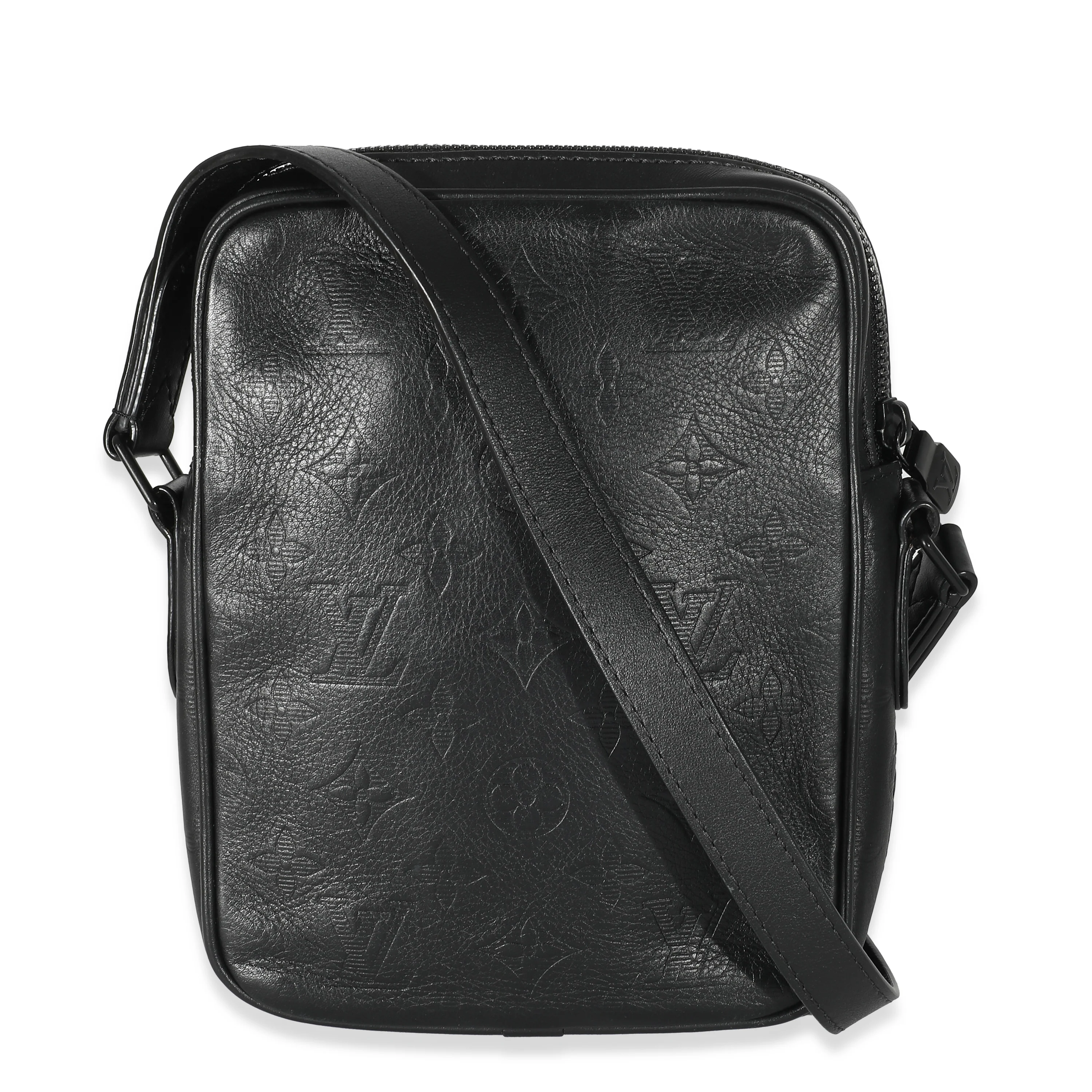 Louis Vuitton Black Monogram Shadow Danube PM - Image 3
