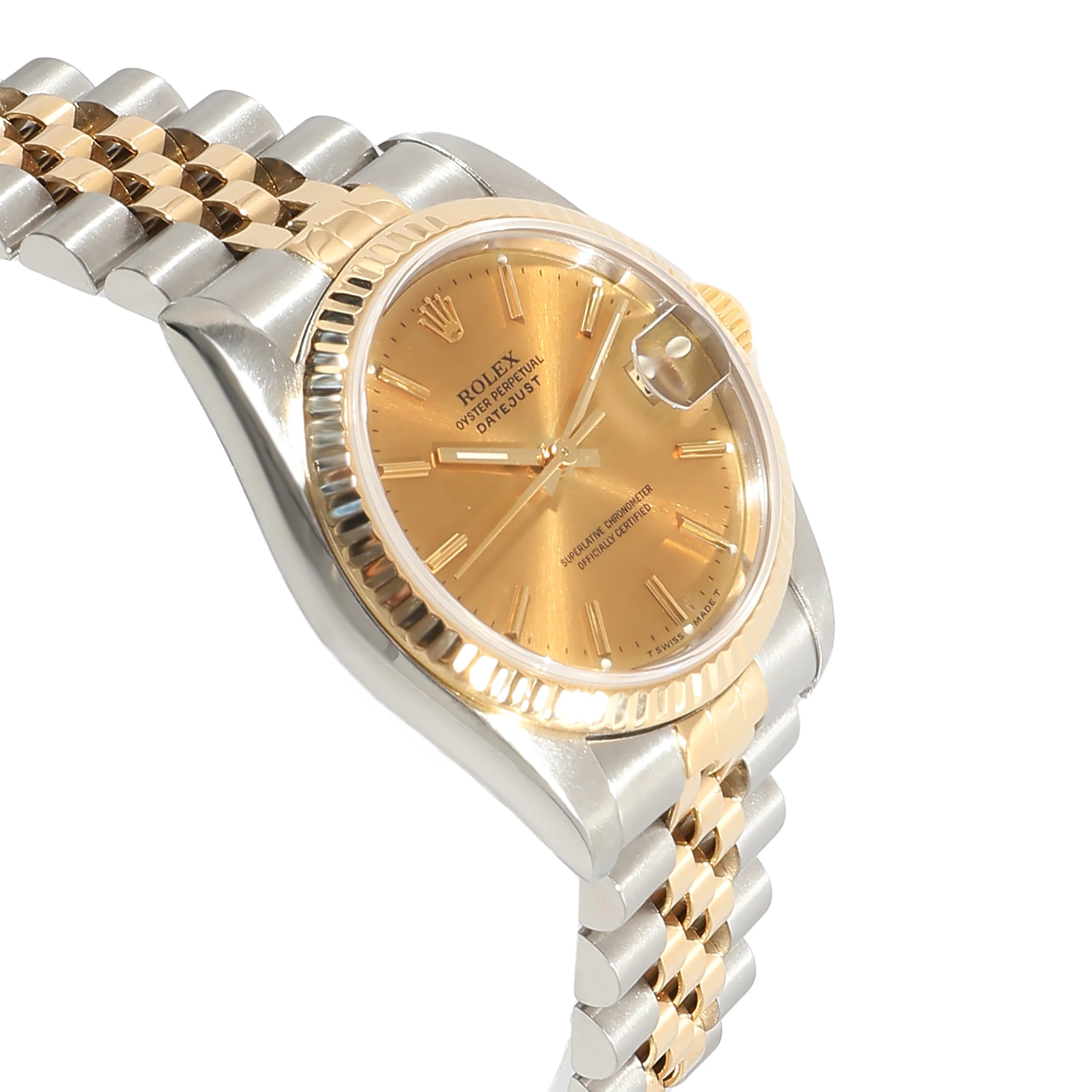 Rolex Datejust 68273 Unisex Watch in 18 Yellow Gold/Steel - Image 2