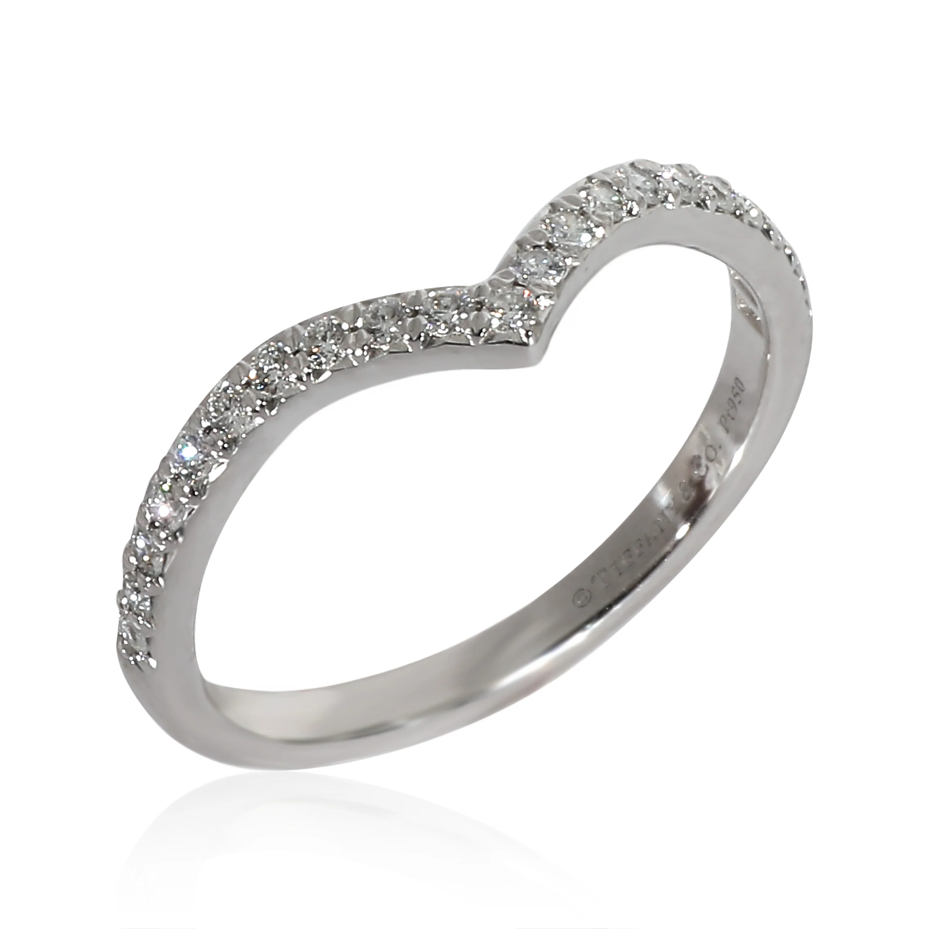 Tiffany & Co. Soleste Band in Platinum 0.17 CTW - Image 3