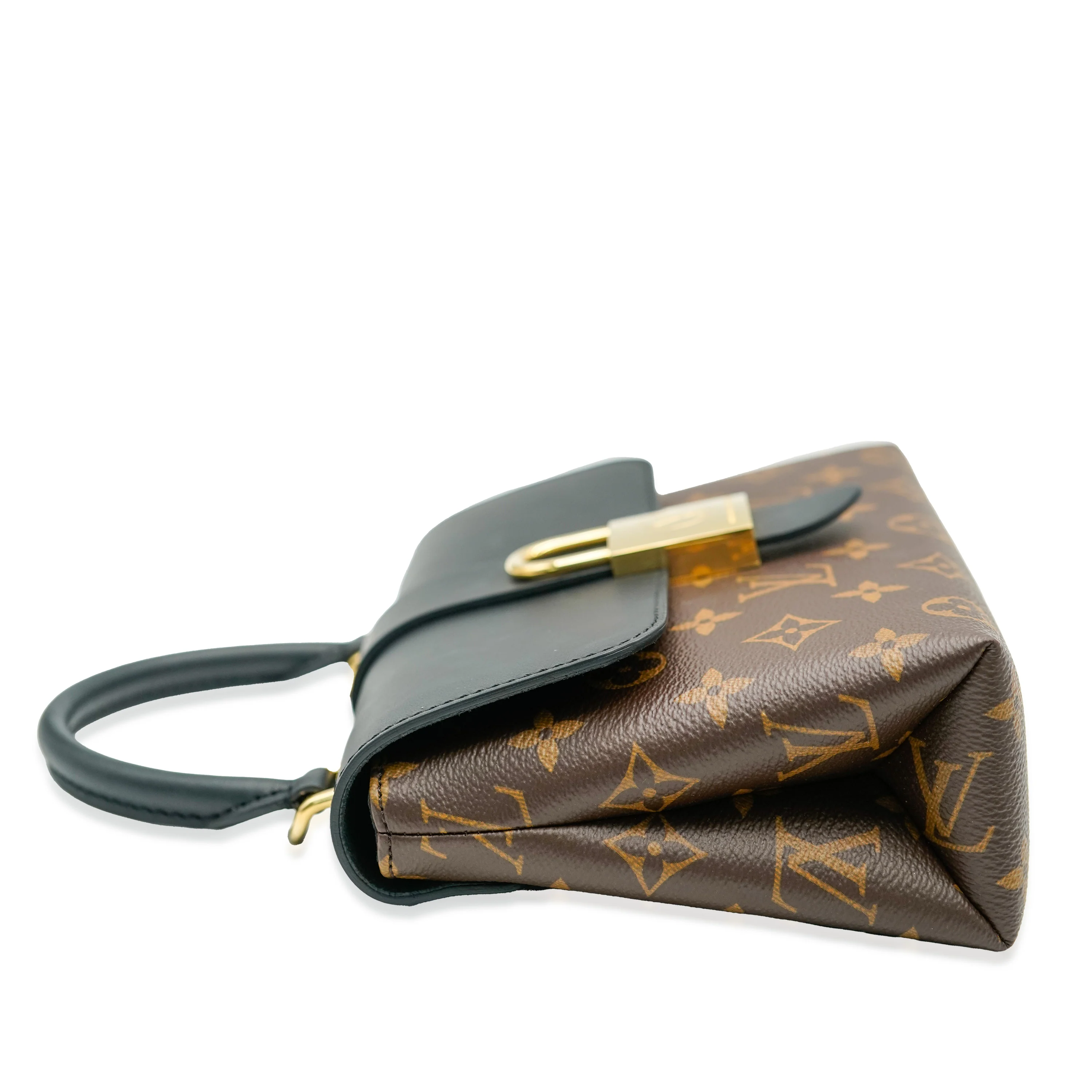 Louis Vuitton Black & Monogram Canvas Locky BB - Image 7