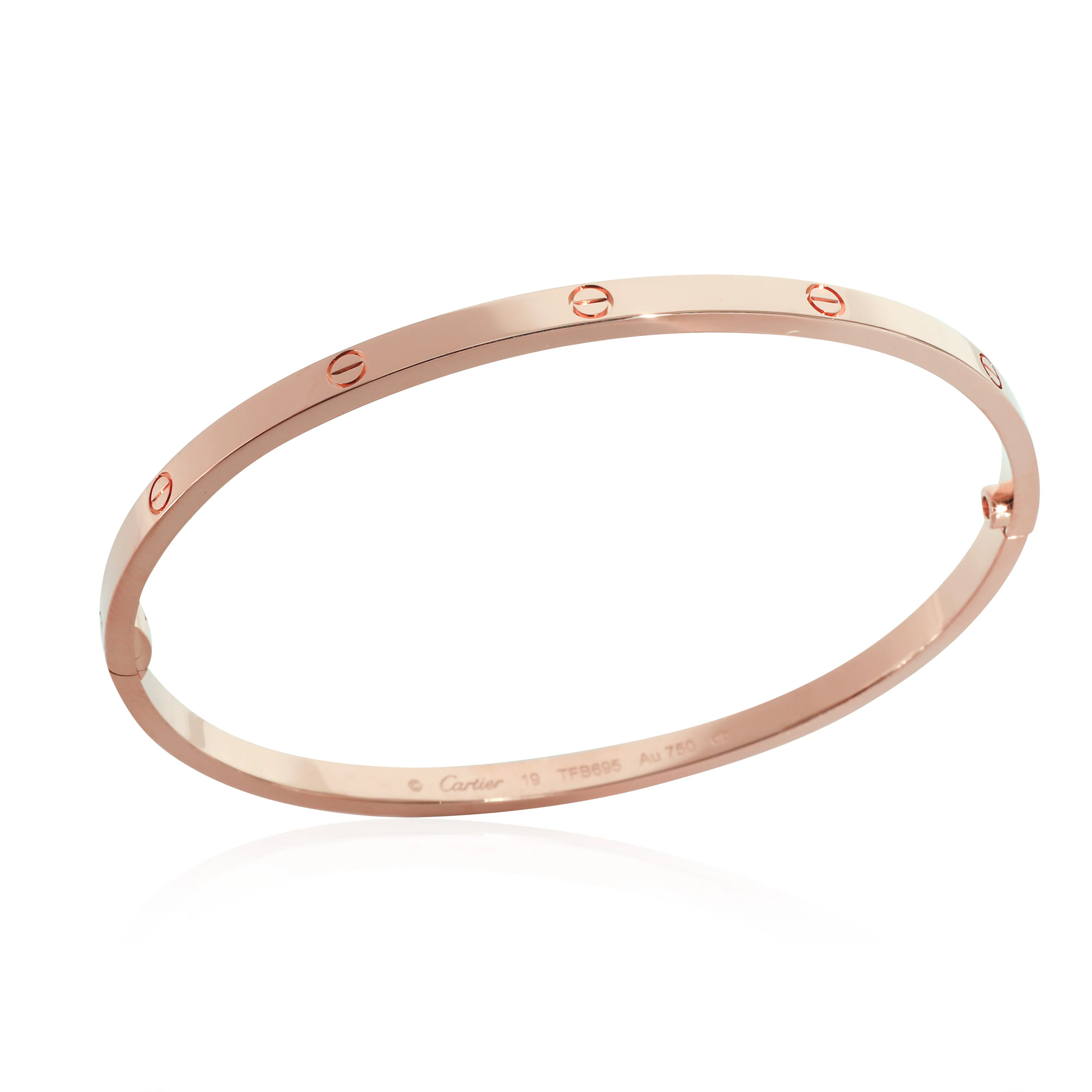 Cartier Love Bracelet in 18K Rose Gold, Small Model - Image 5