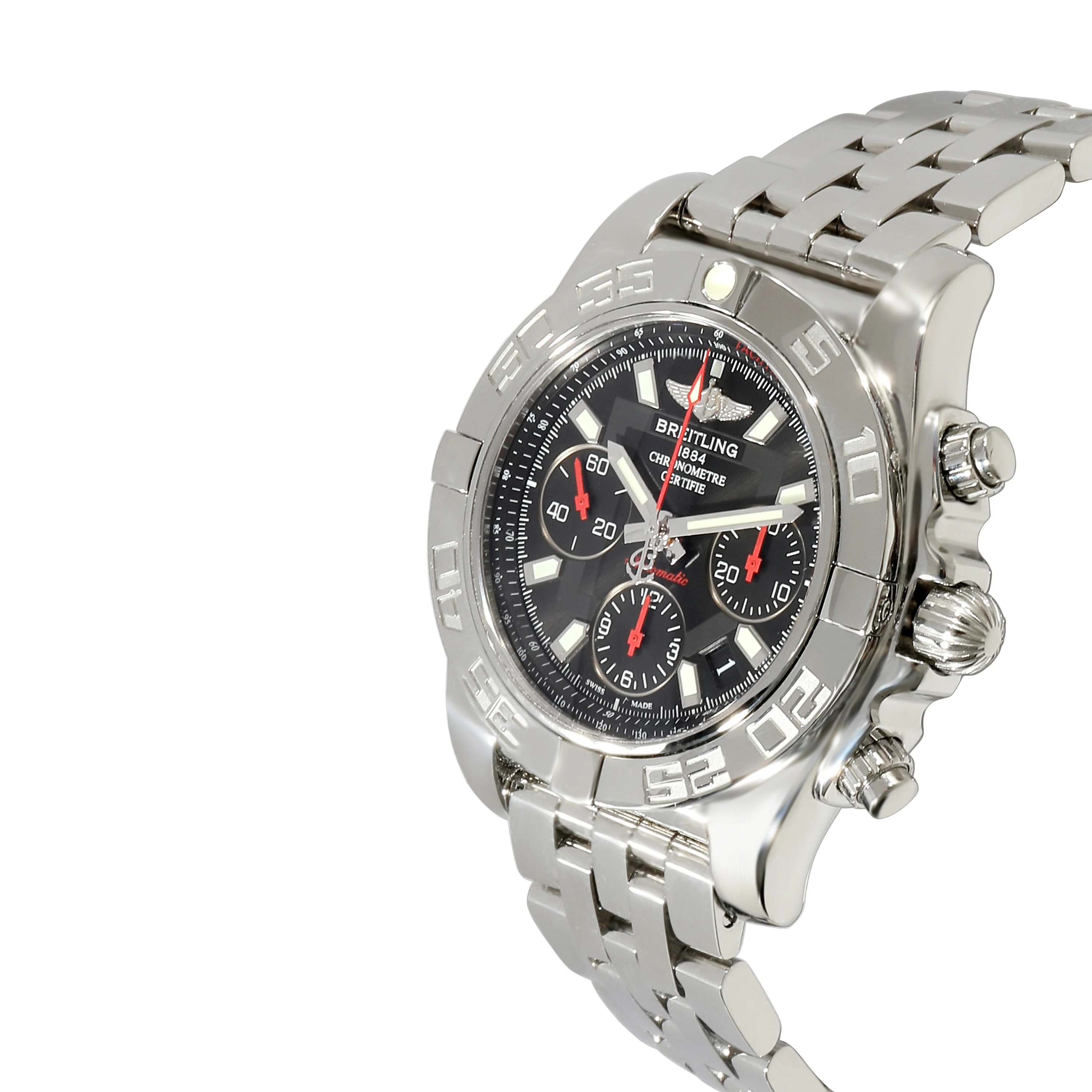 Chronomat 41 AB014112/BB47 Mens Watch in  Stainless Steel - Image 2