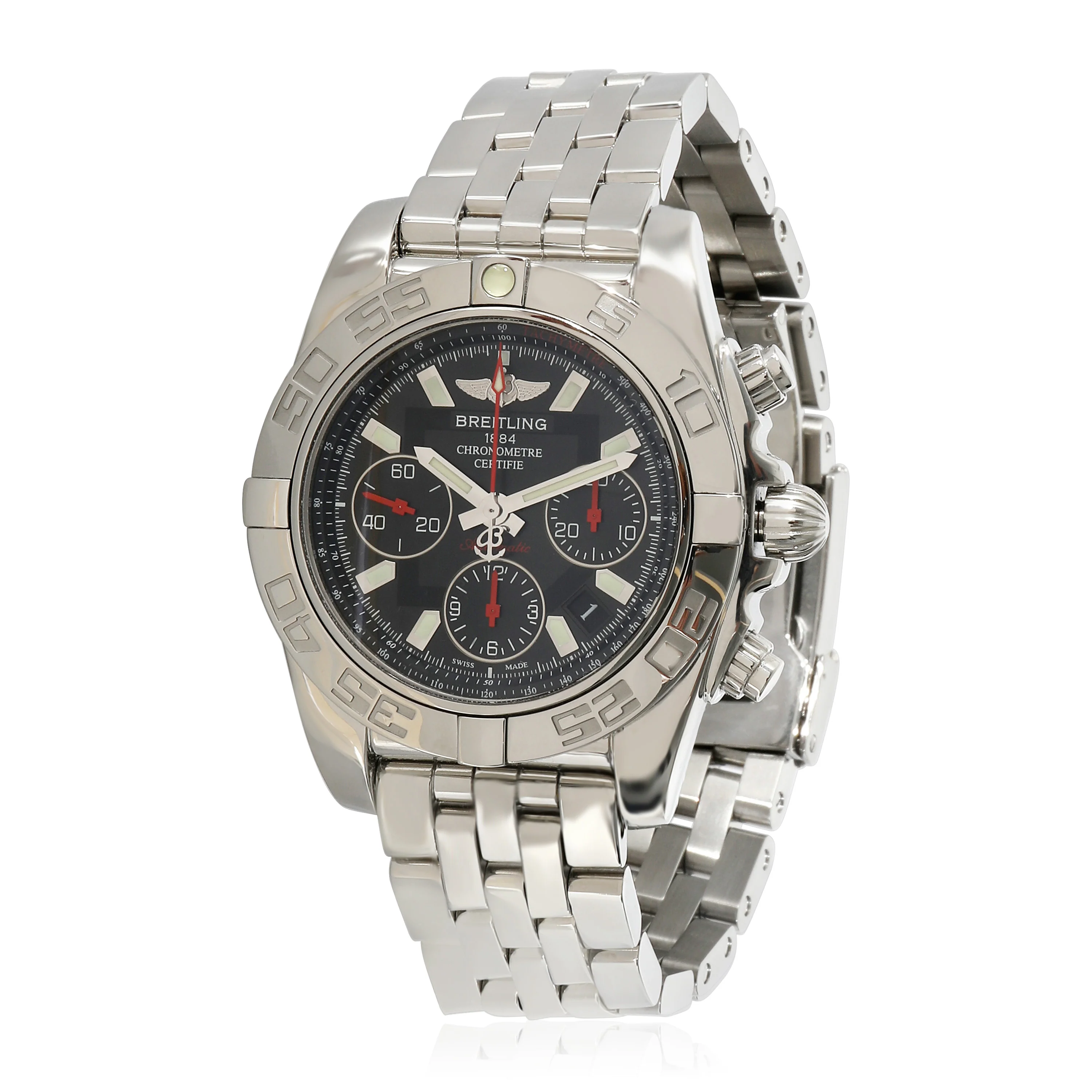 Chronomat 41 AB014112/BB47 Mens Watch in  Stainless Steel - Image 3