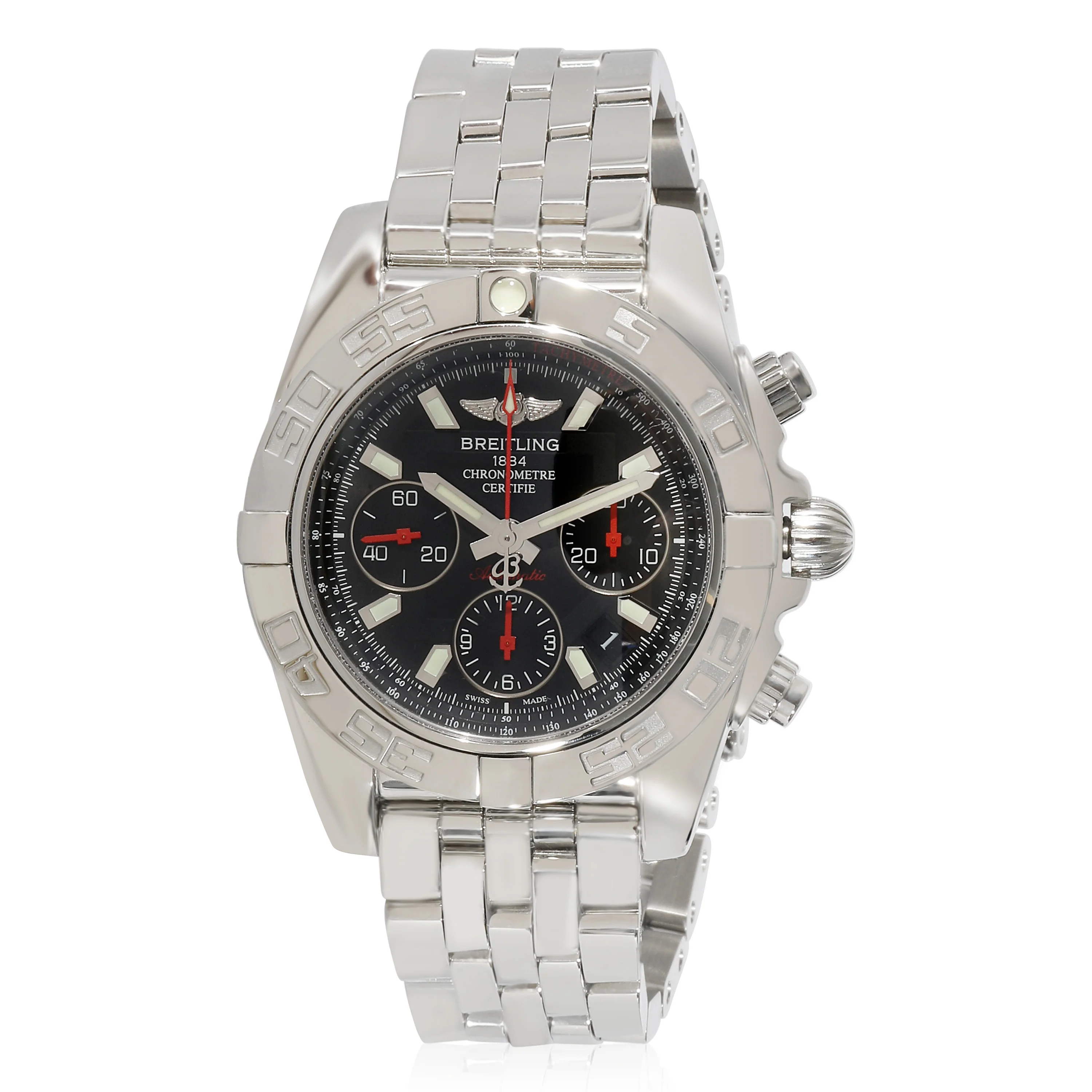Chronomat 41 AB014112/BB47 Mens Watch in  Stainless Steel - Image 6