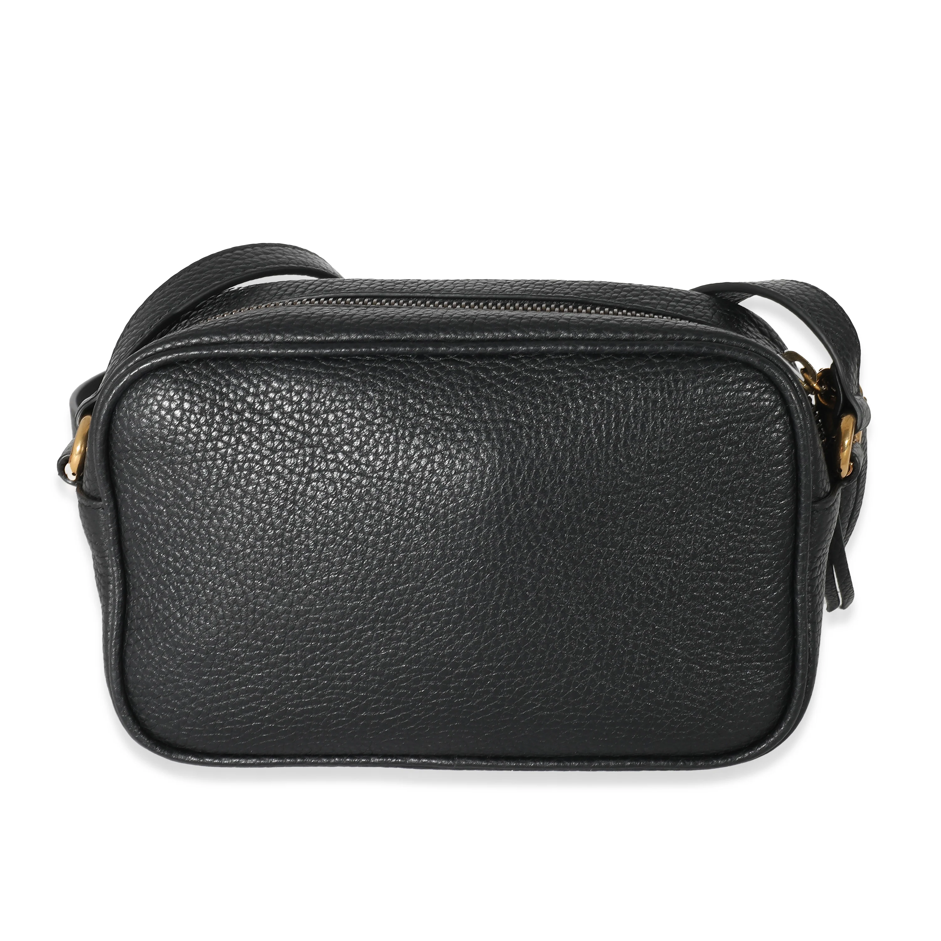 Gucci Black Pebbled Calfskin Mini Soho Disco Bag - Image 5