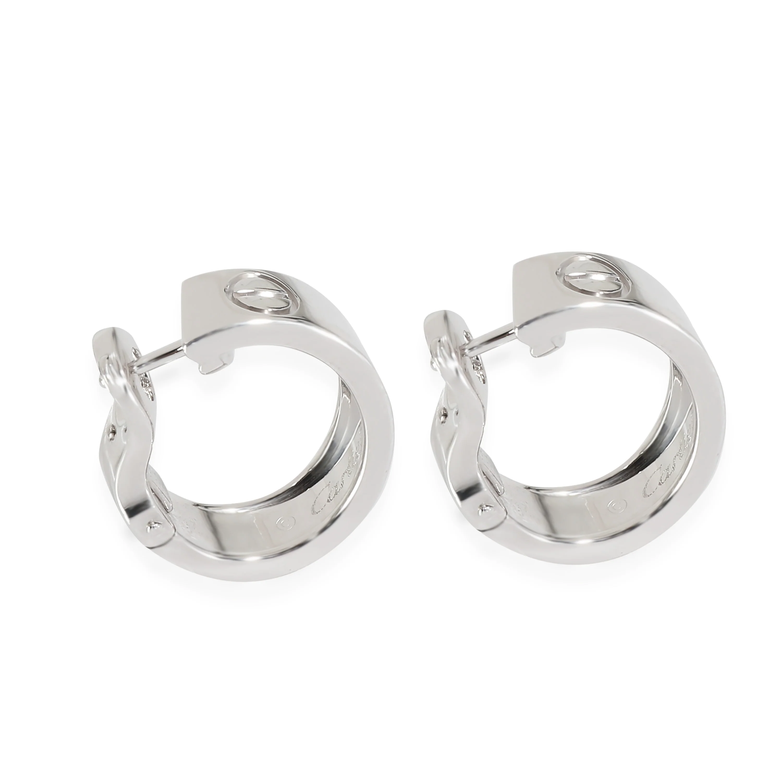 Love Earrings (White Gold) - Image 2