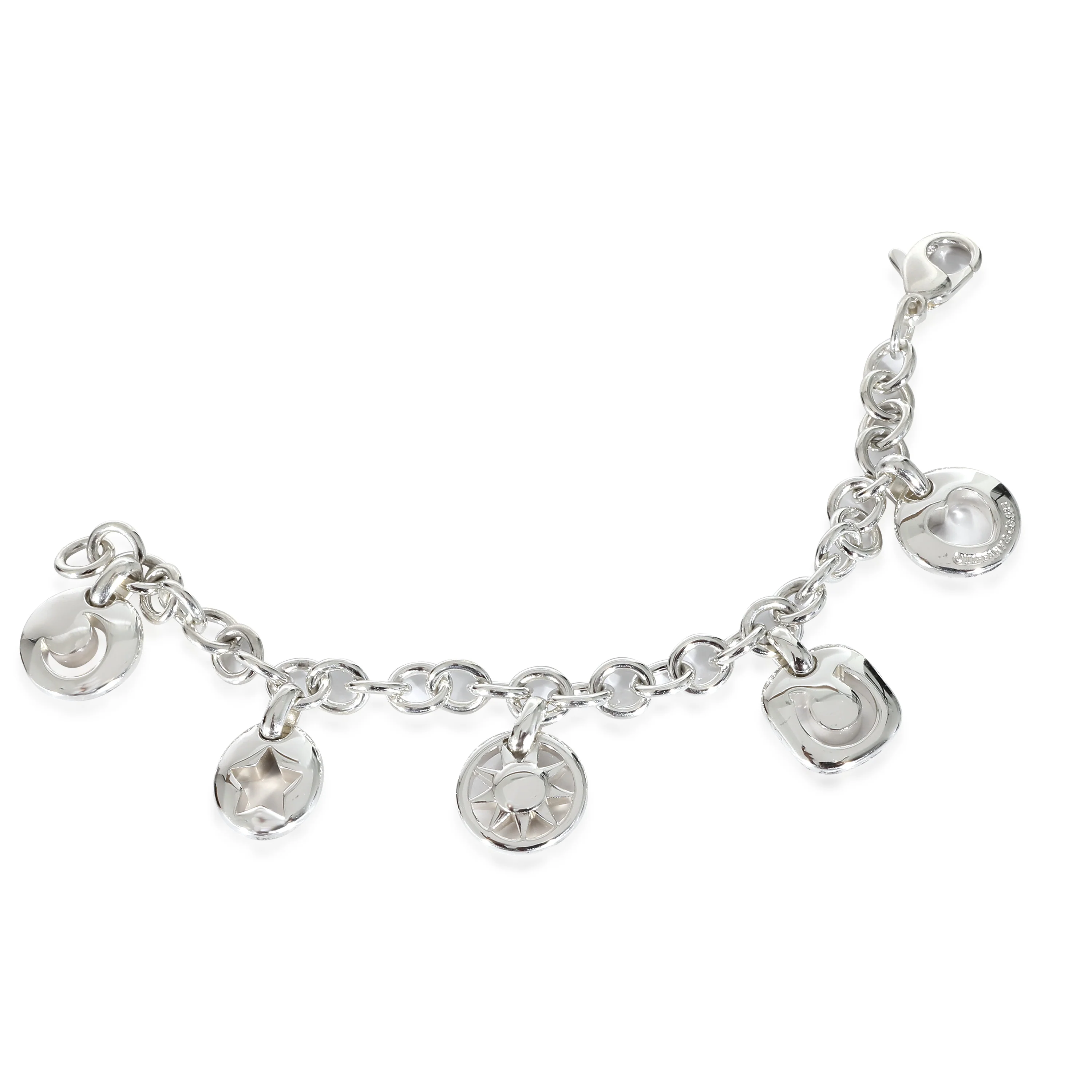 Tiffany & Co. Multi Charm Bracelet in Sterling Silver - Image 2