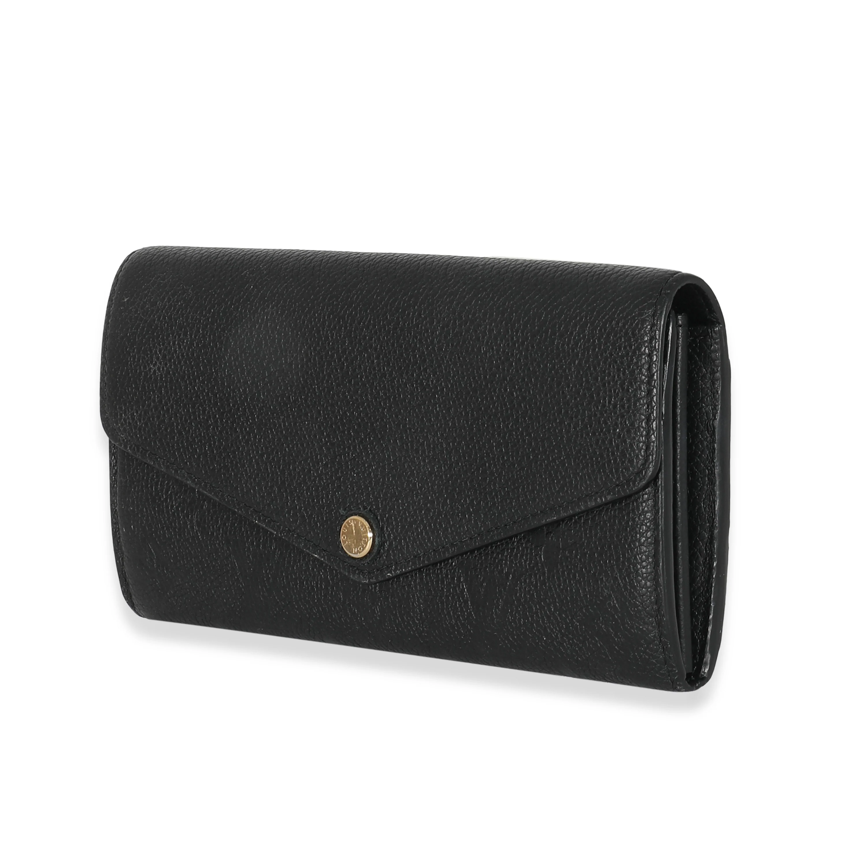 Louis Vuitton Black Empreinte Sarah Wallet - Image 2