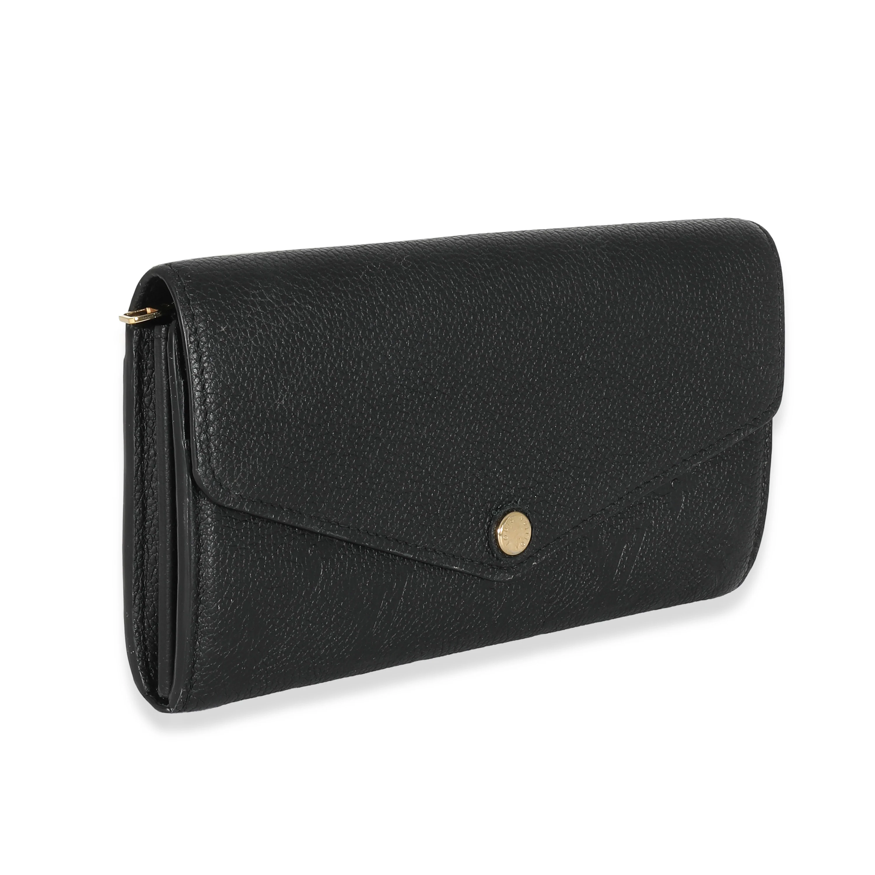 Louis Vuitton Black Empreinte Sarah Wallet - Image 3
