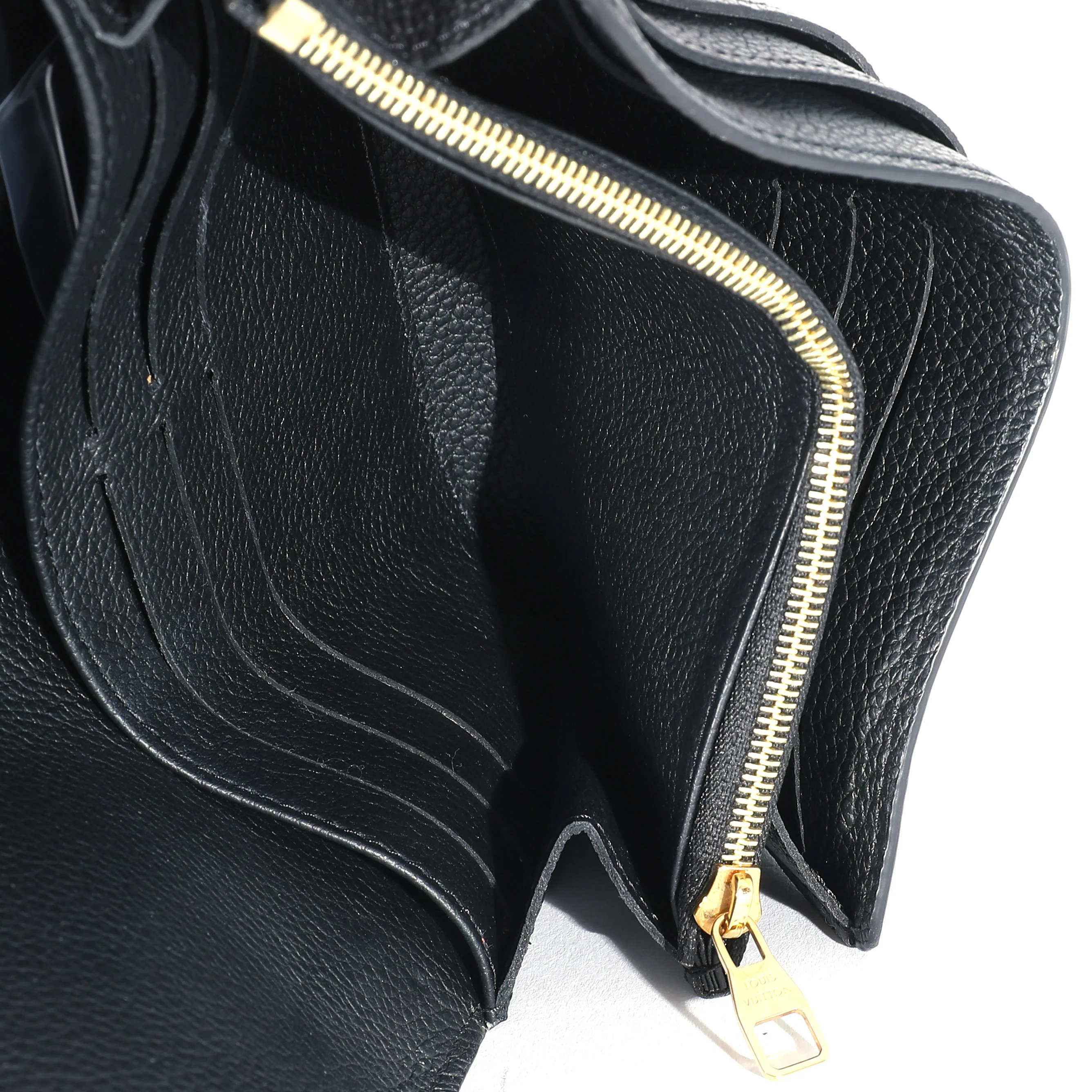 Louis Vuitton Black Empreinte Sarah Wallet - Image 7