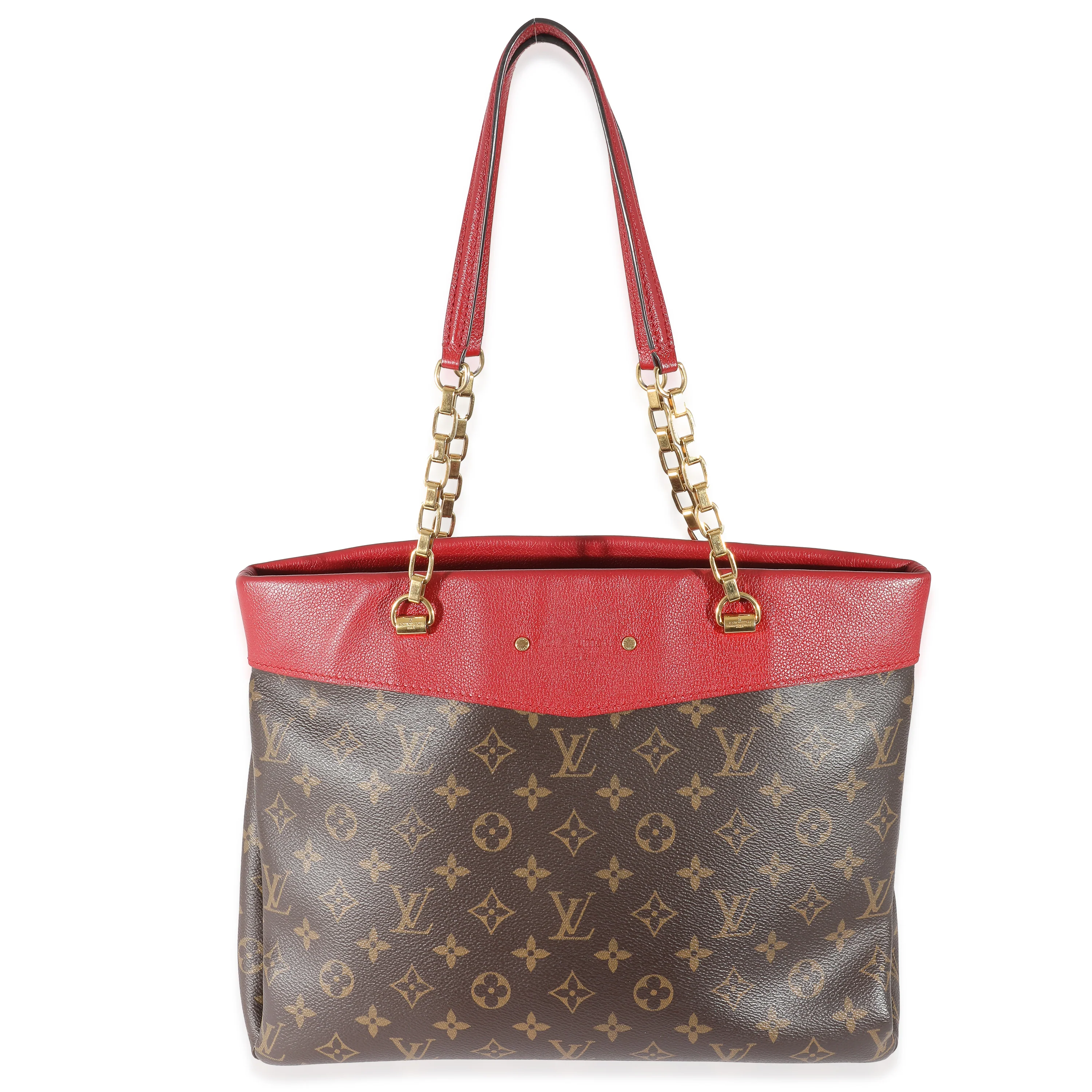 Louis Vuitton Cerise Monogram Canvas Pallas Chain Shopper