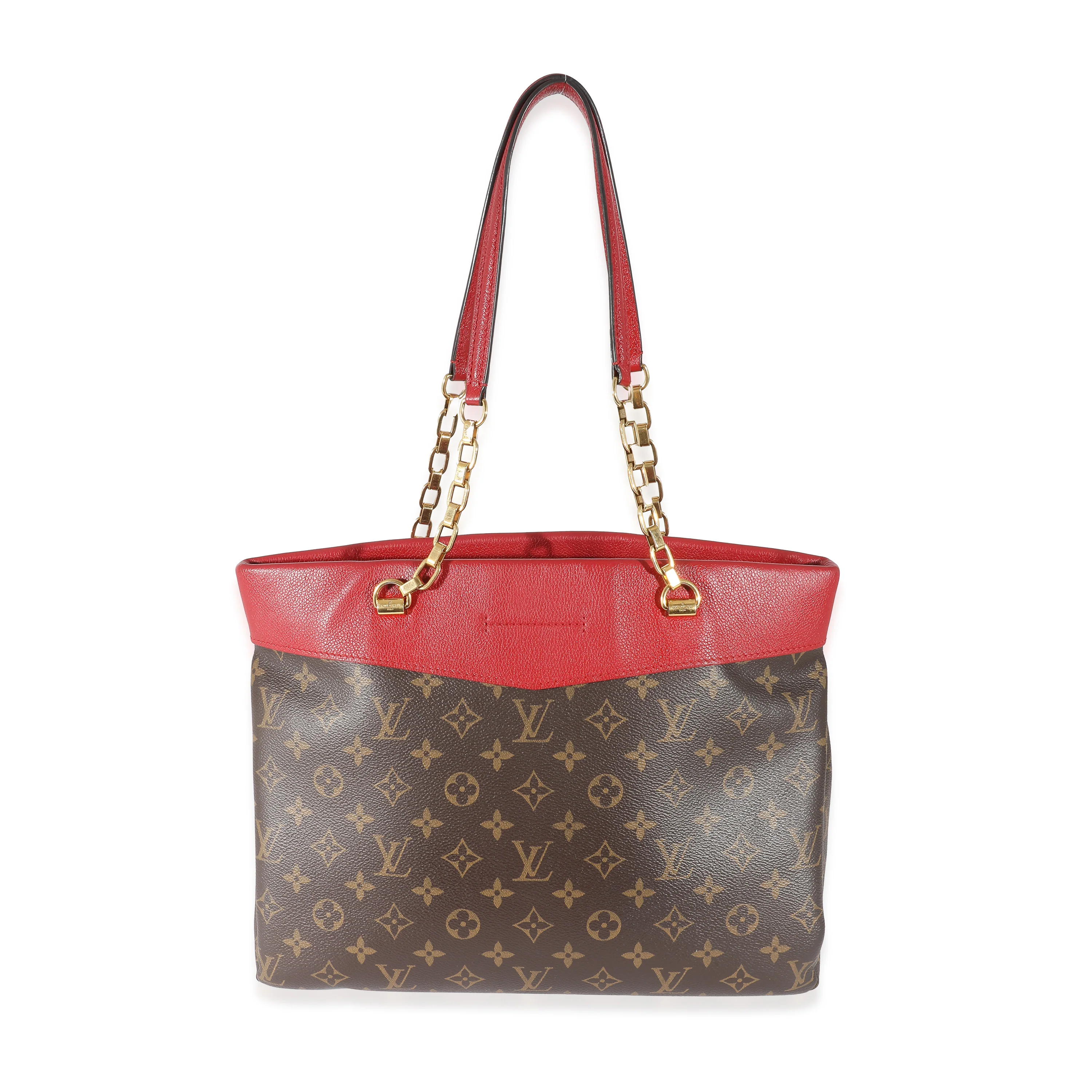 Louis Vuitton Cerise Monogram Canvas Pallas Chain Shopper - Image 5