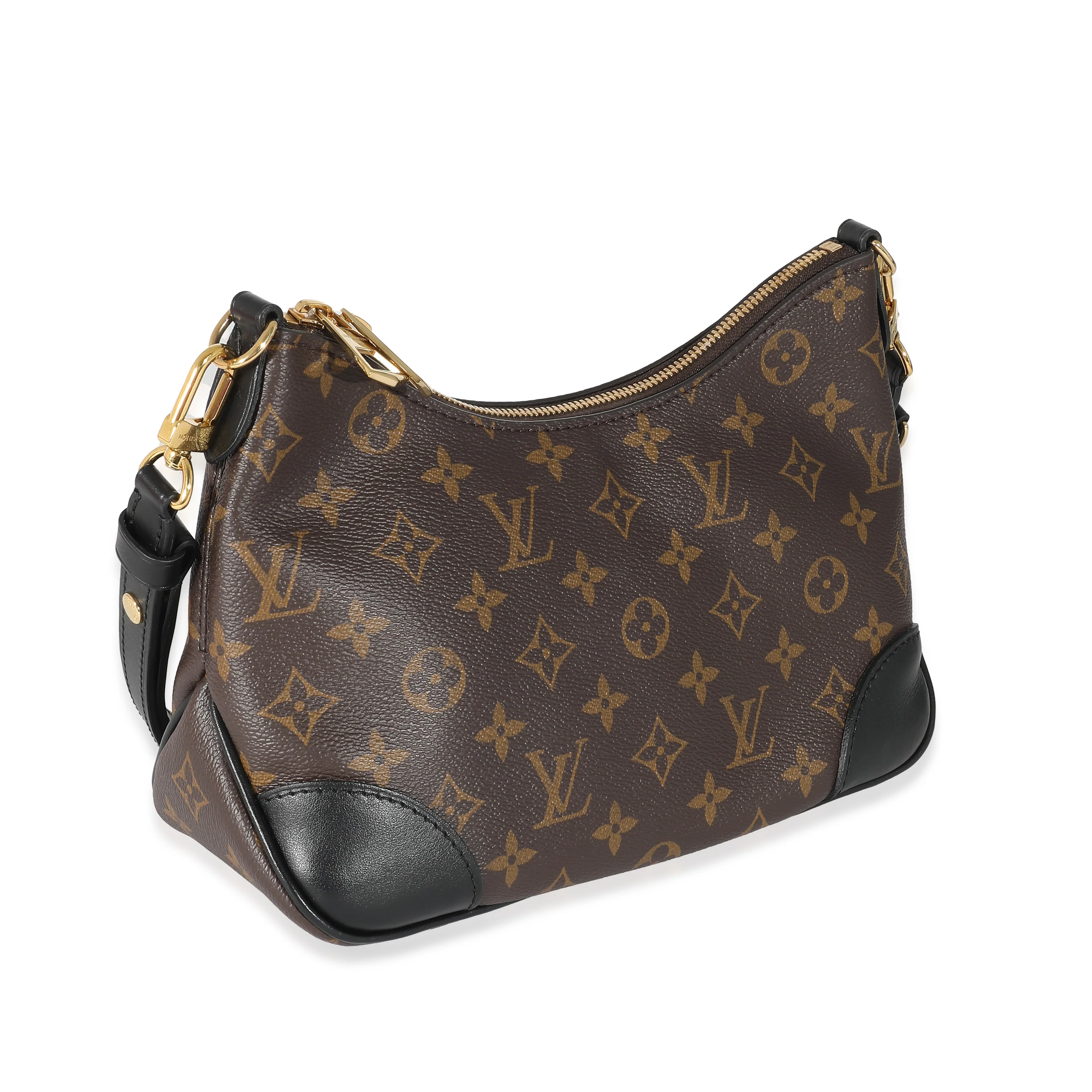 Louis Vuitton Black Monogram Canvas Boulogne NM - Image 3