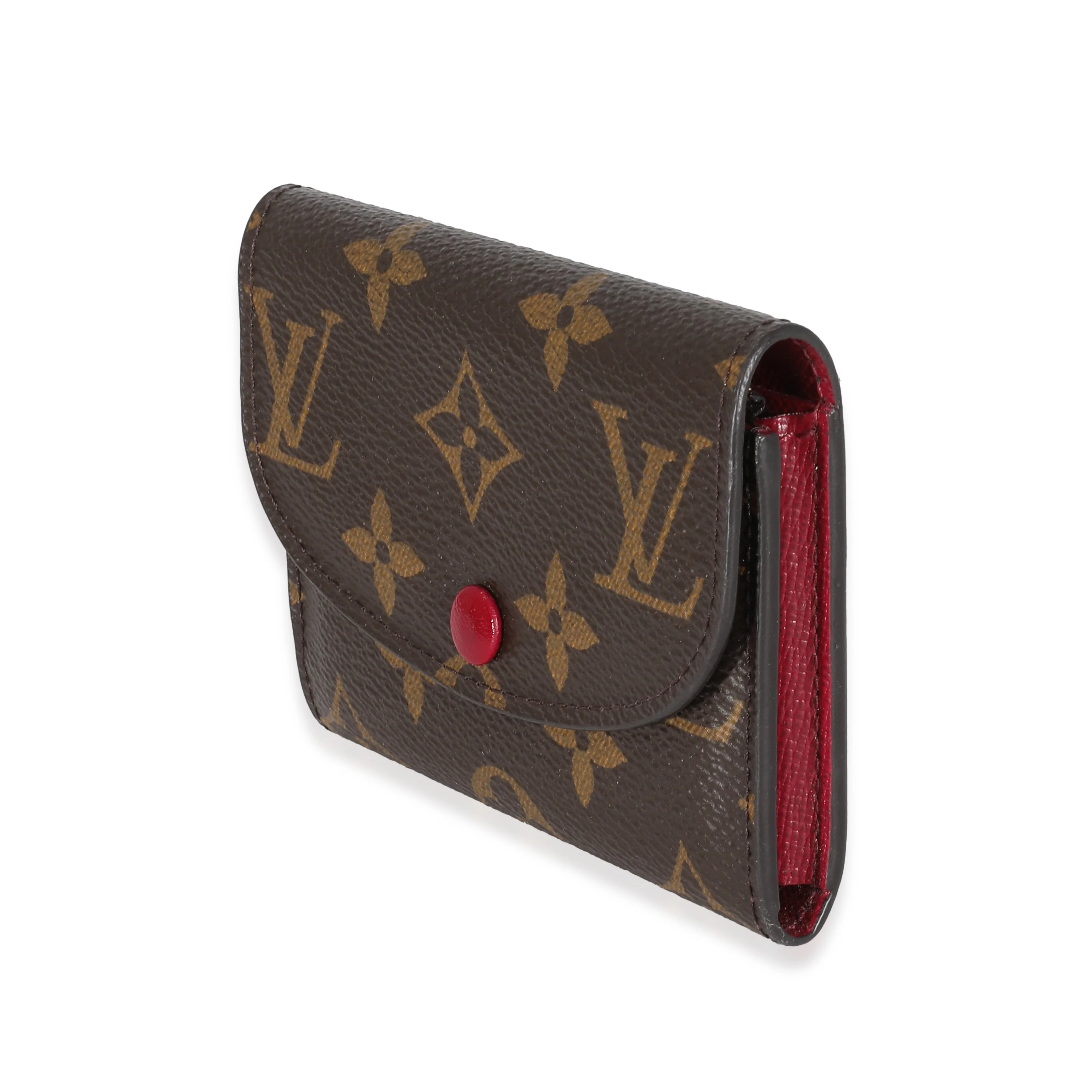 Louis Vuitton Fuchsia & Monogram Canvas Rosalie Wallet - Image 2