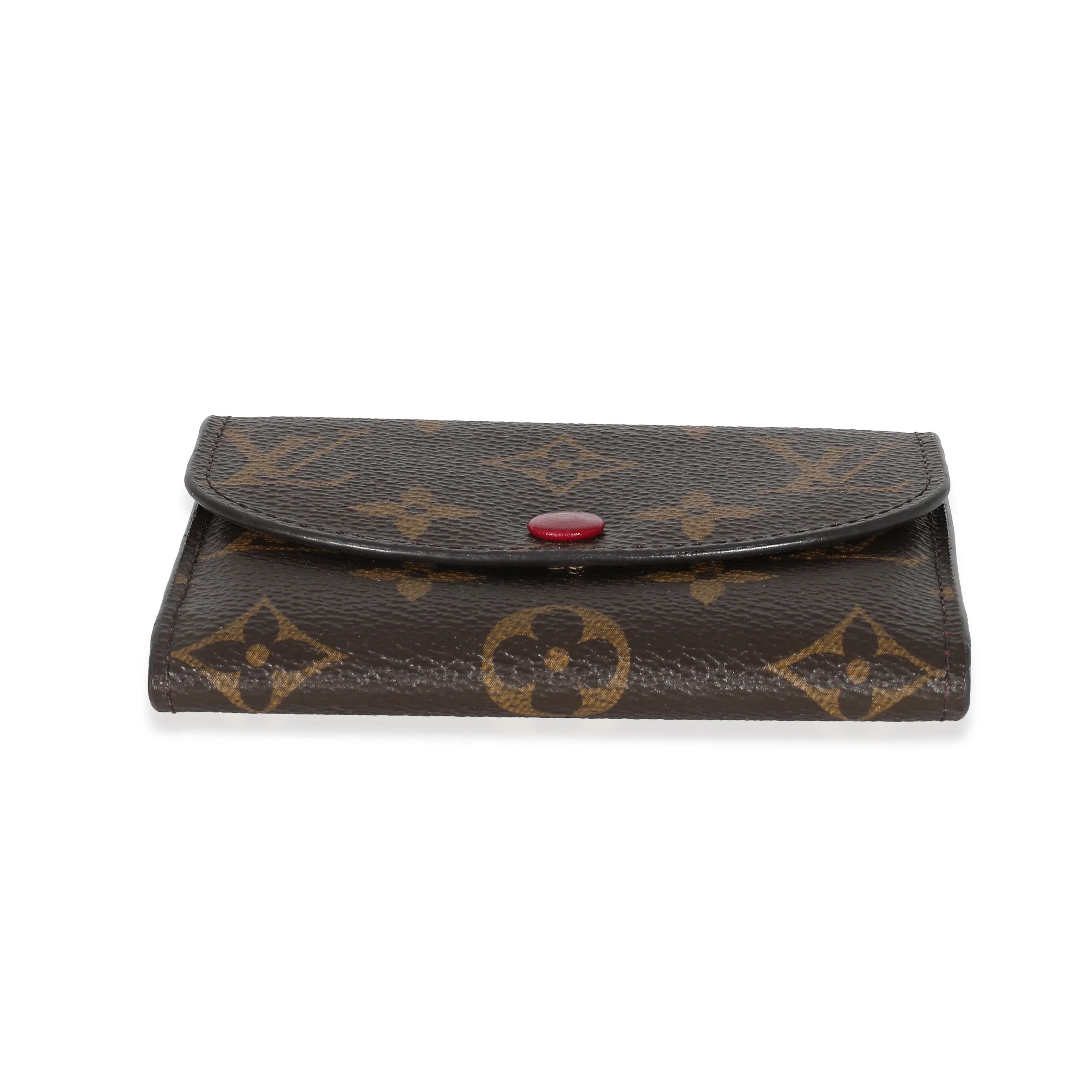 Louis Vuitton Fuchsia & Monogram Canvas Rosalie Wallet - Image 6