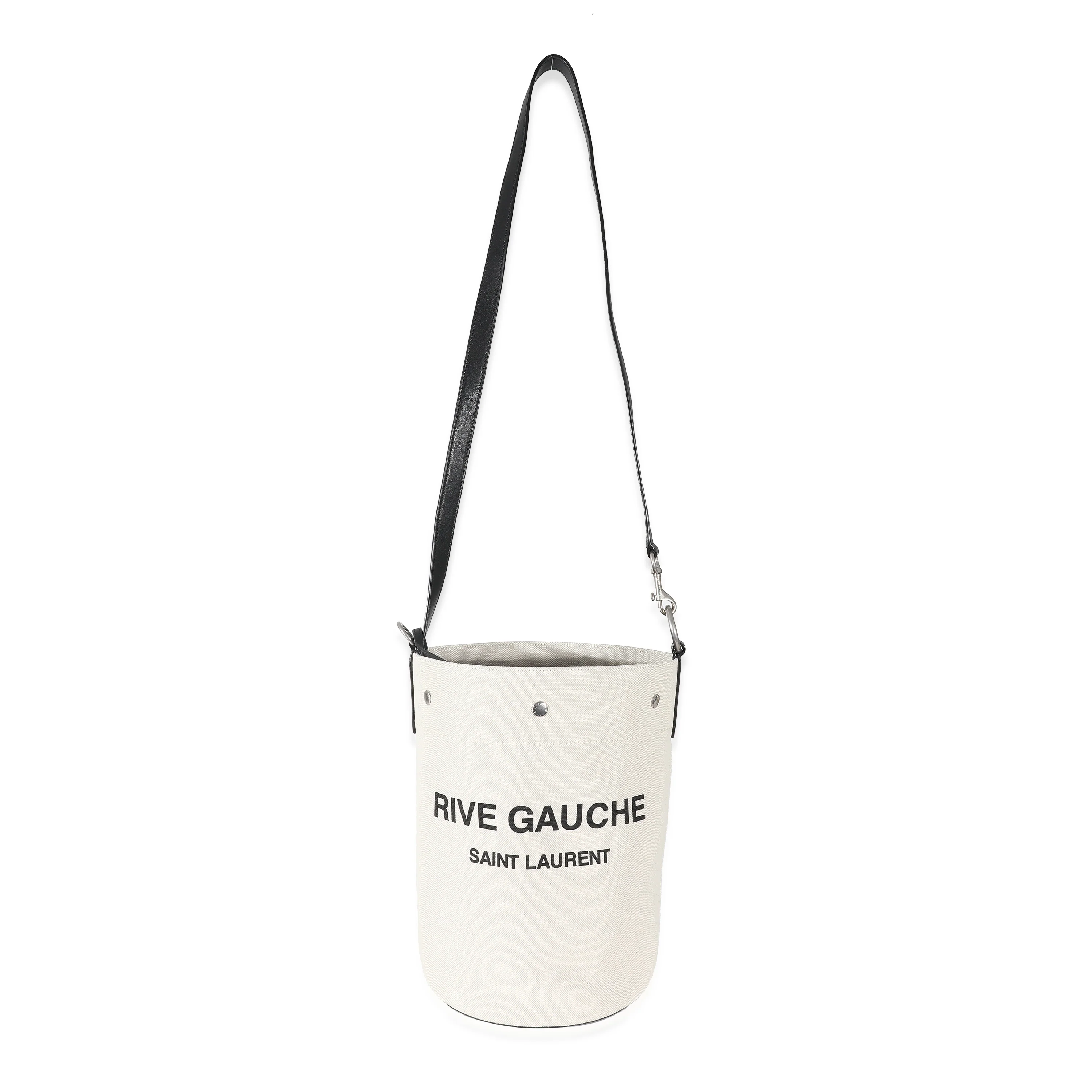 White Linen Rive Gauche Bucket - Image 8