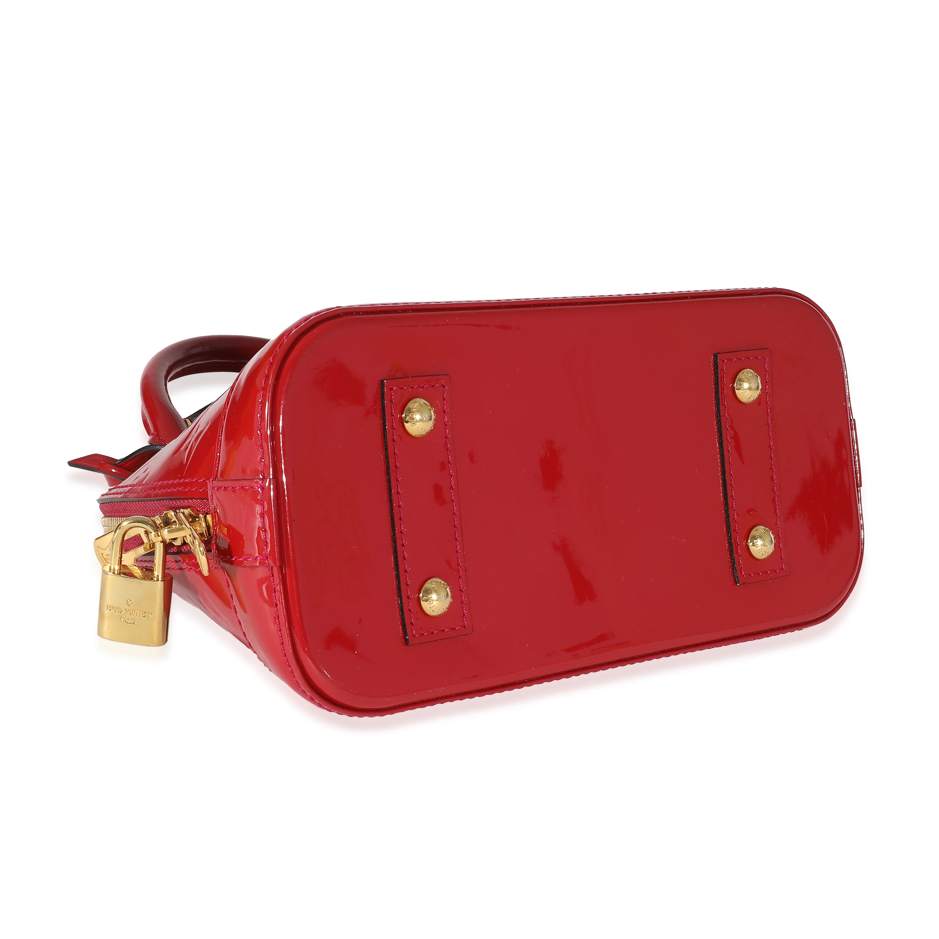 Louis Vuitton Cerise Monogram Vernis Alma BB - Image 6