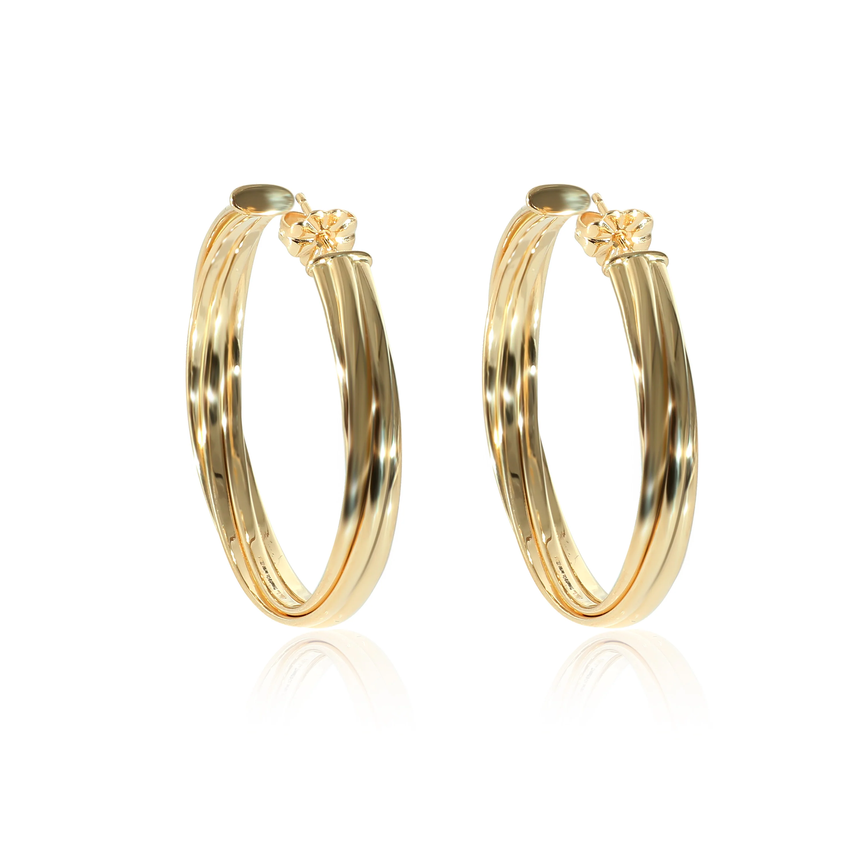 Paloma Picasso Melody Hoop Earring in 18K Yellow Gold