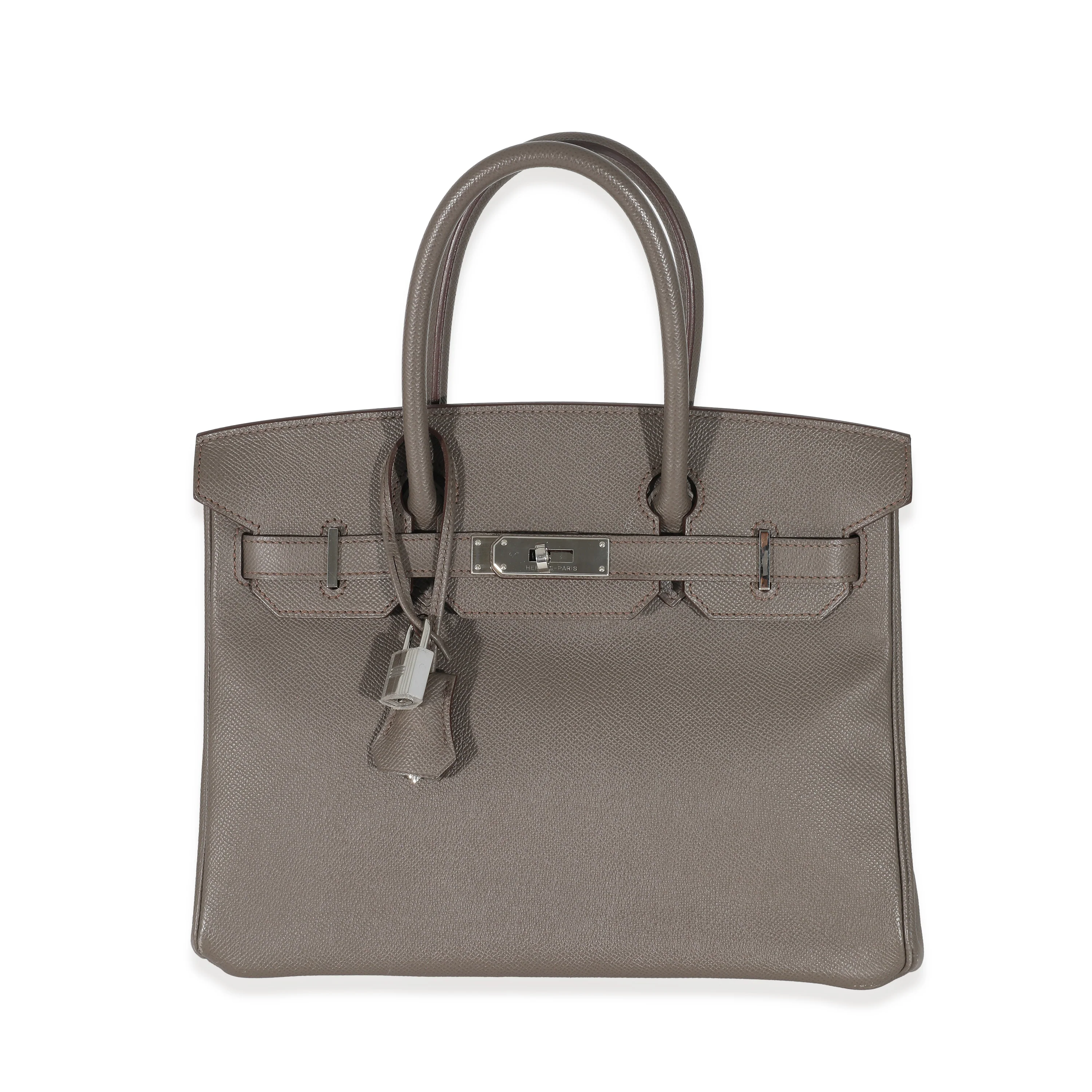 Hermès Etain Epsom Birkin 30 PHW