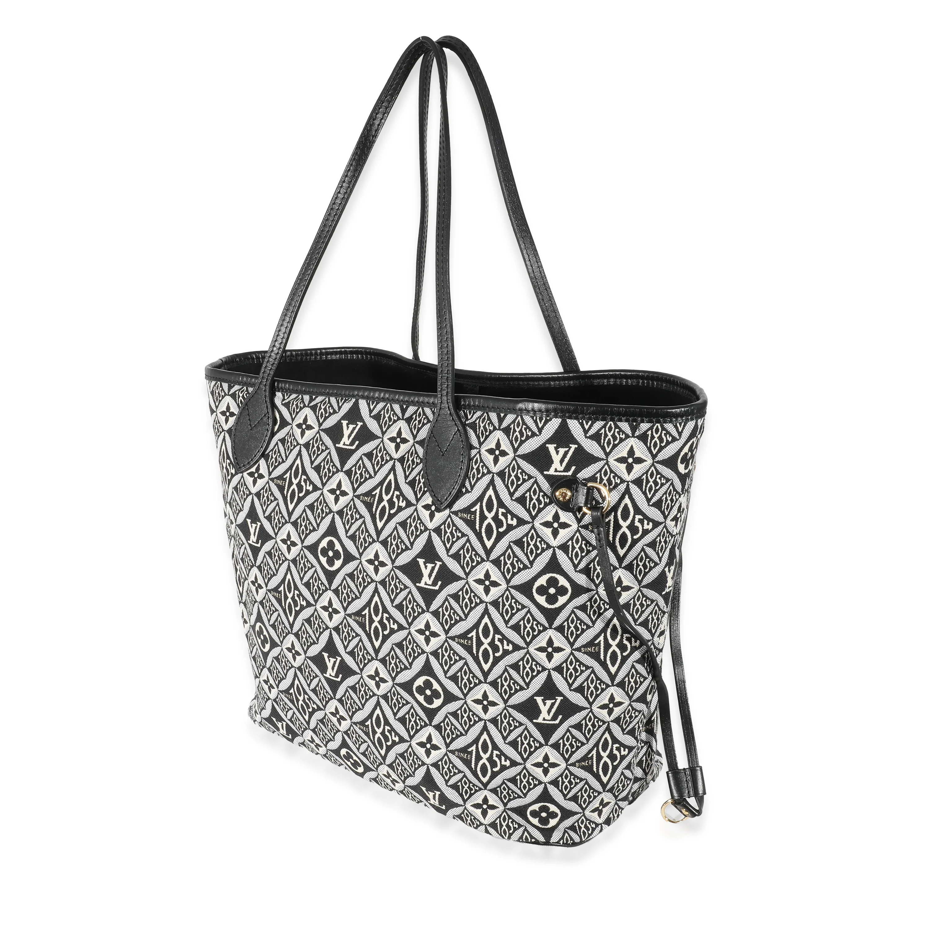Black White Jacquard Since 1854 Neverfull MM - Image 2