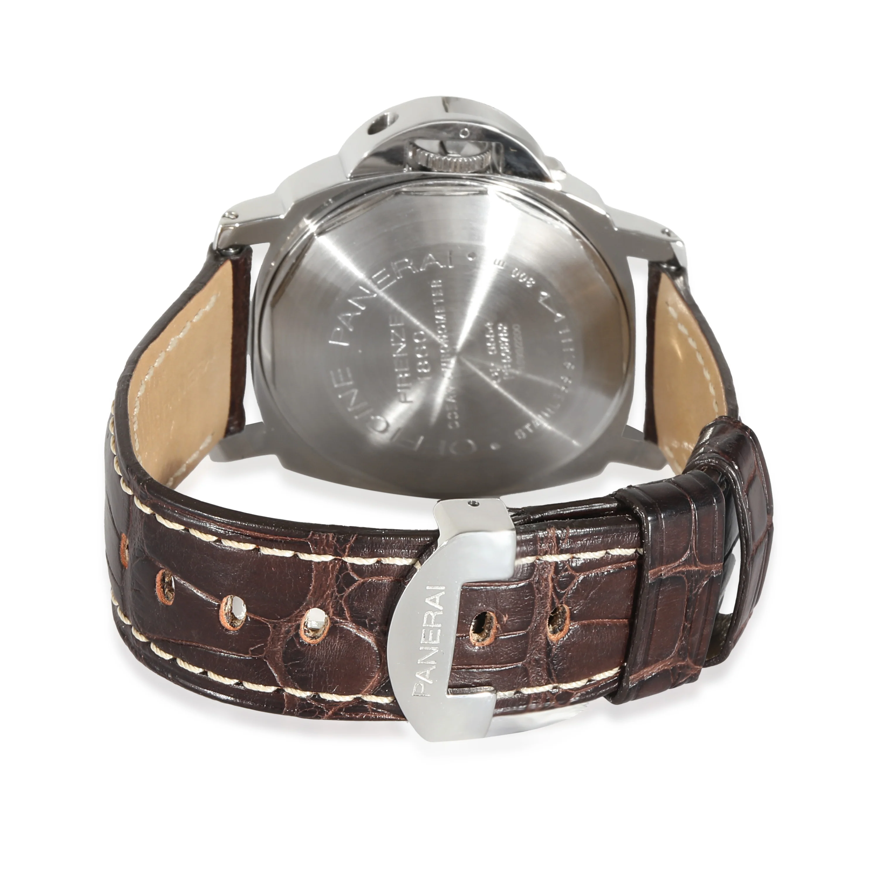 Panerai Luminor GMT PAM00088 Mens Watch in  Stainless Steel - Image 4