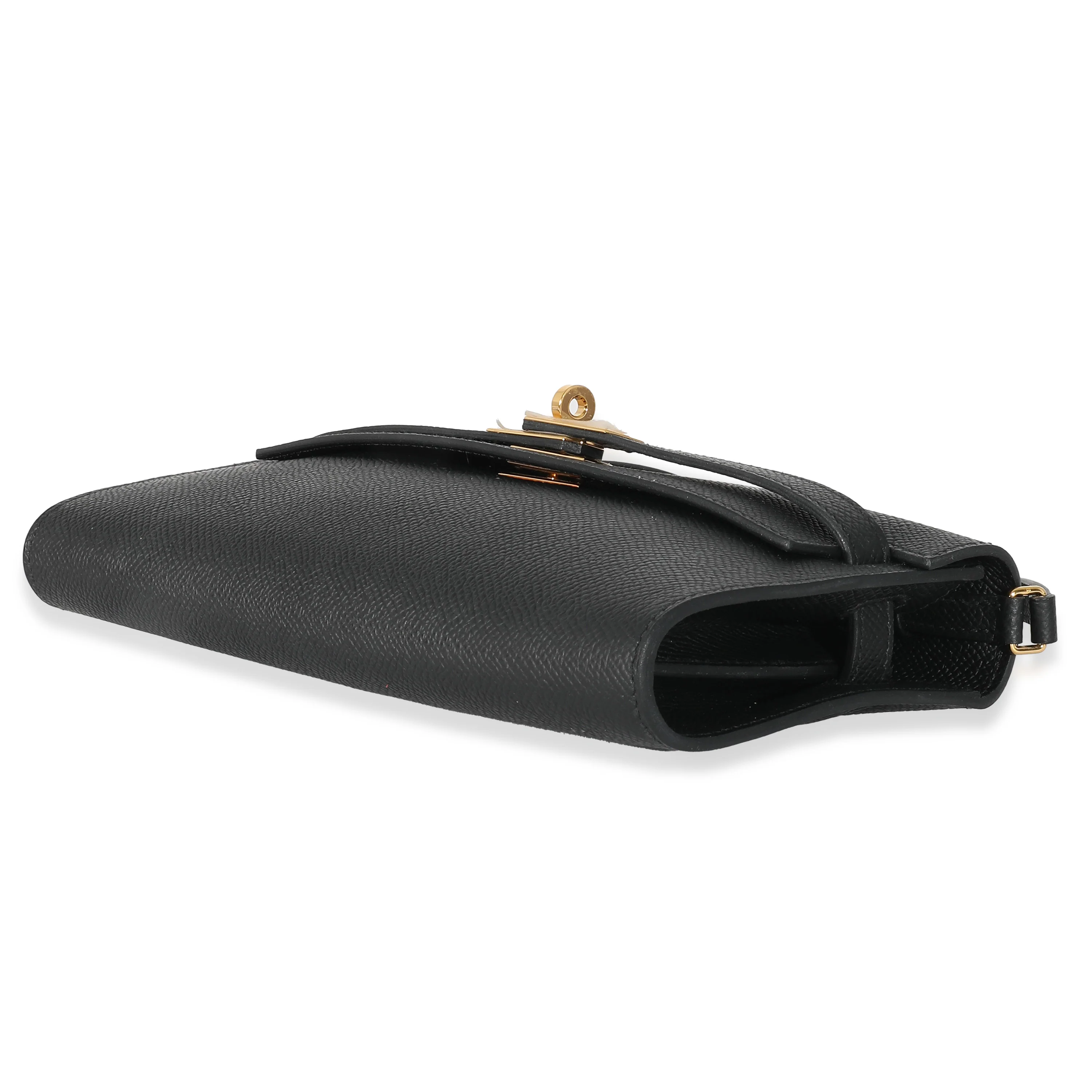 Hermès Black Epsom Kelly To Go GHW - Image 7