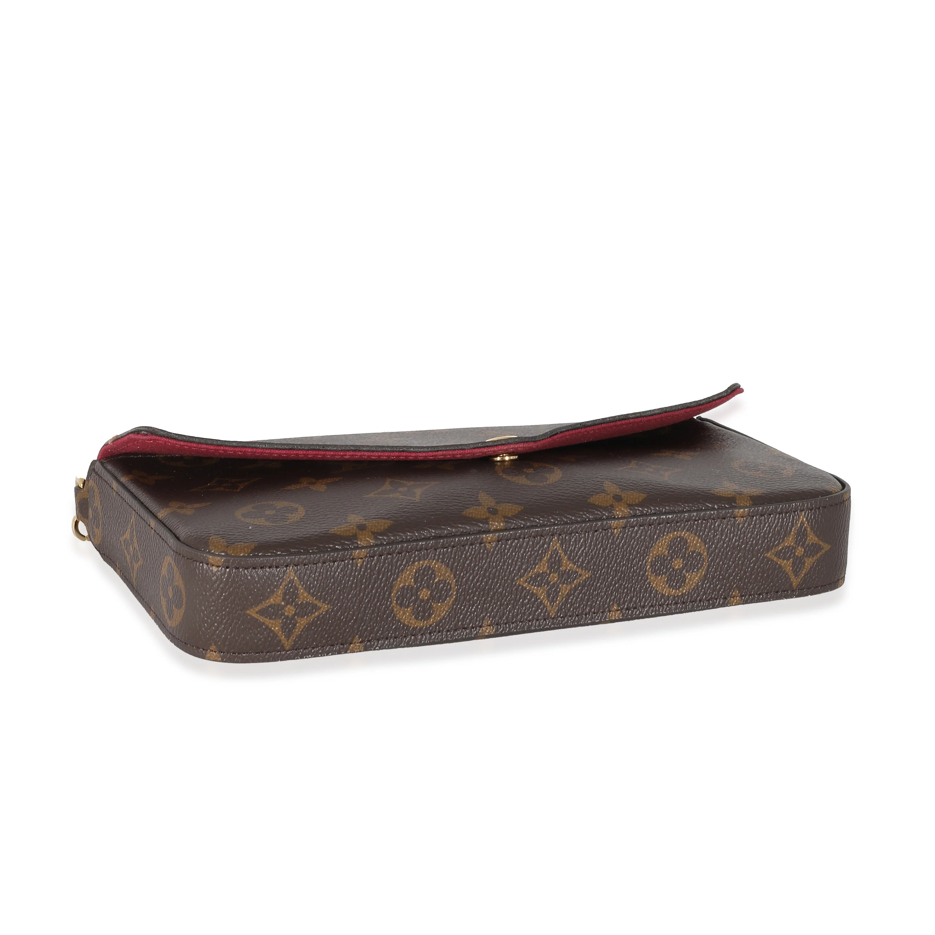 Fuchsia Monogram Canvas Félicie Pochette - Image 6