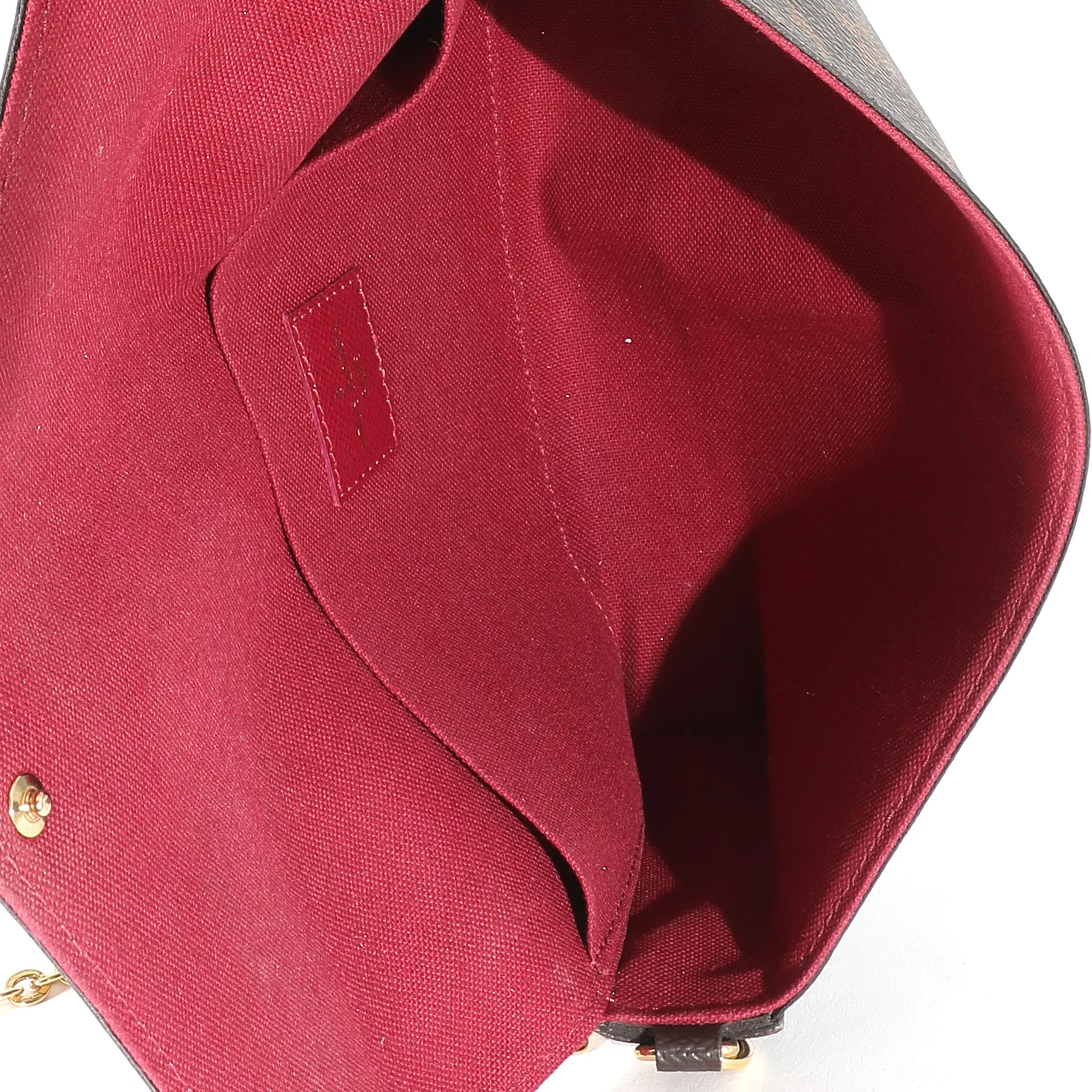 Fuchsia Monogram Canvas Félicie Pochette - Image 8