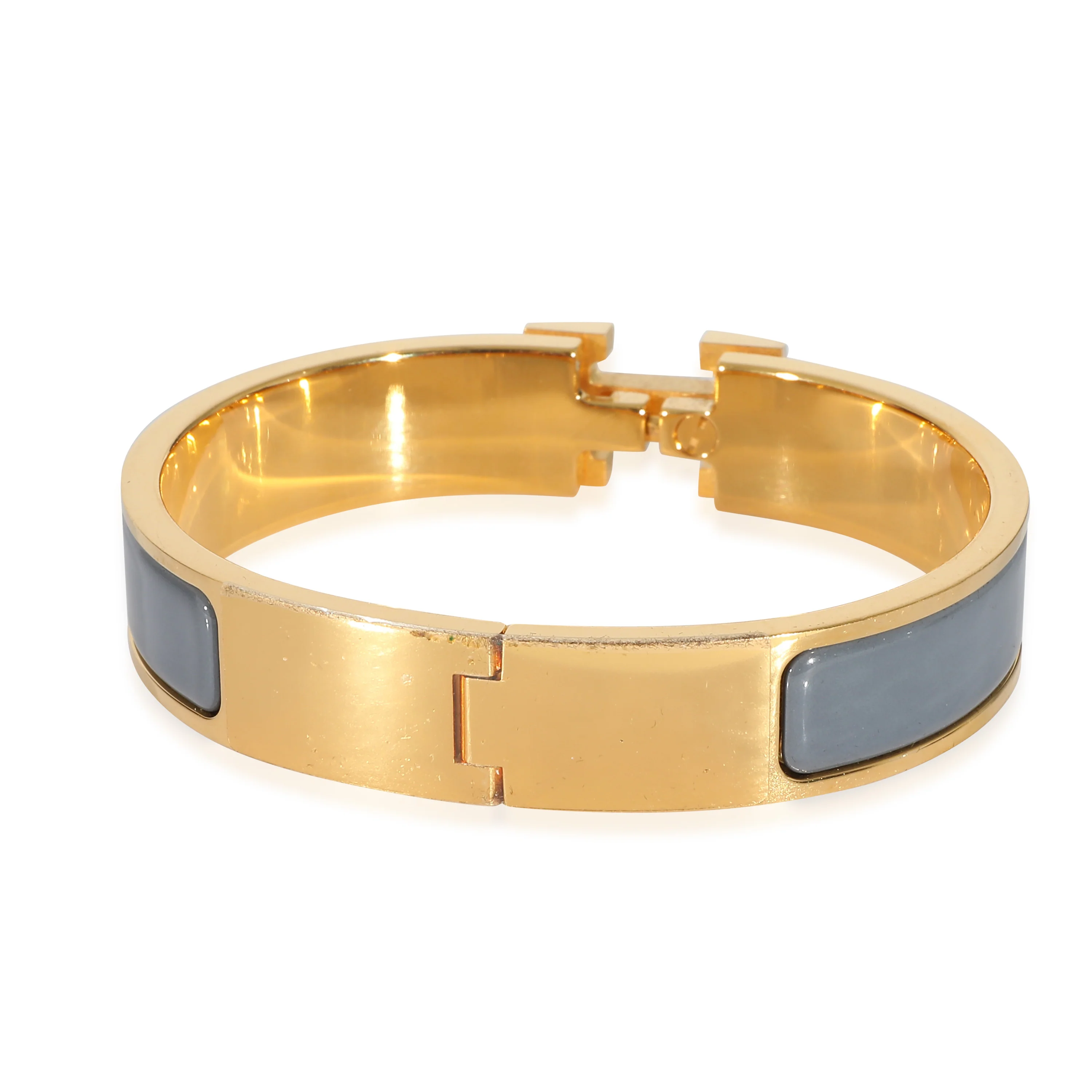 Hermès Gold Plated Clic H Bracelet - Image 3