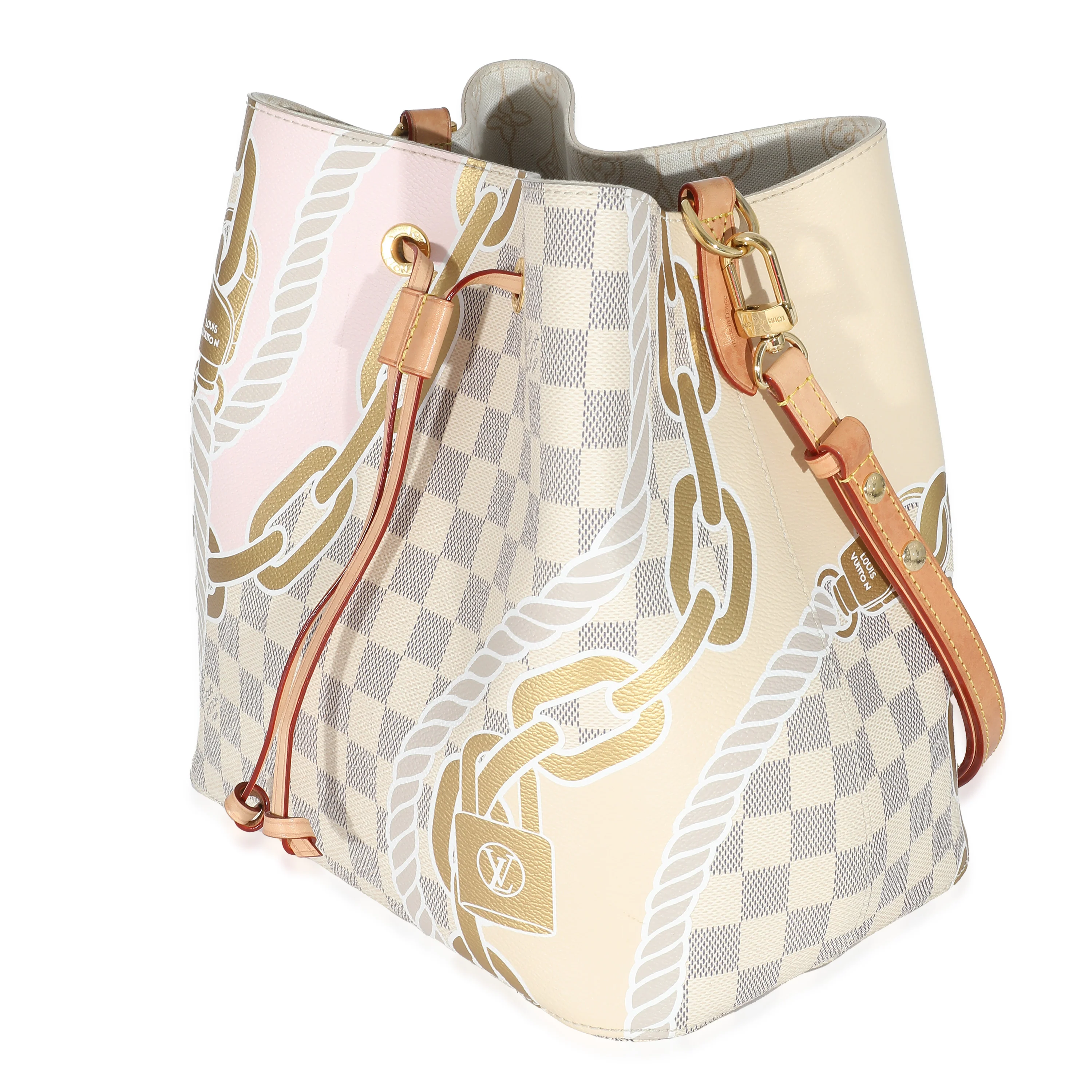 Louis Vuitton Damier Azur Canvas Nautical Ropes Néonoé MM - Image 2