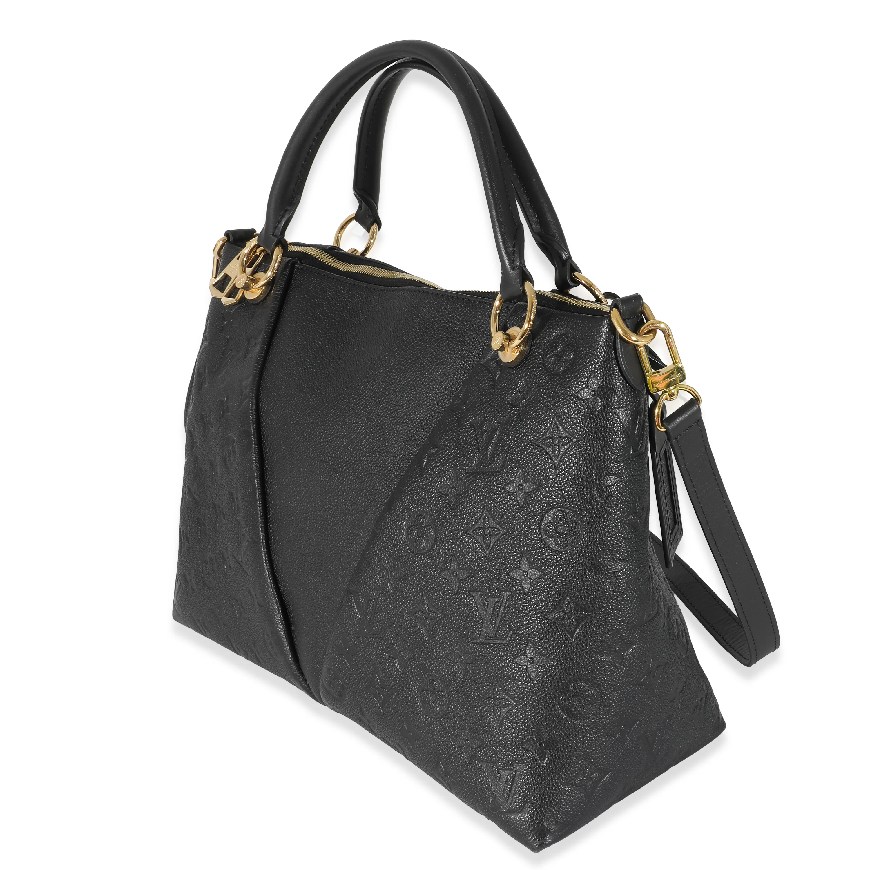 Louis Vuitton Black Monogram Empreinte V Tote MM - Image 2