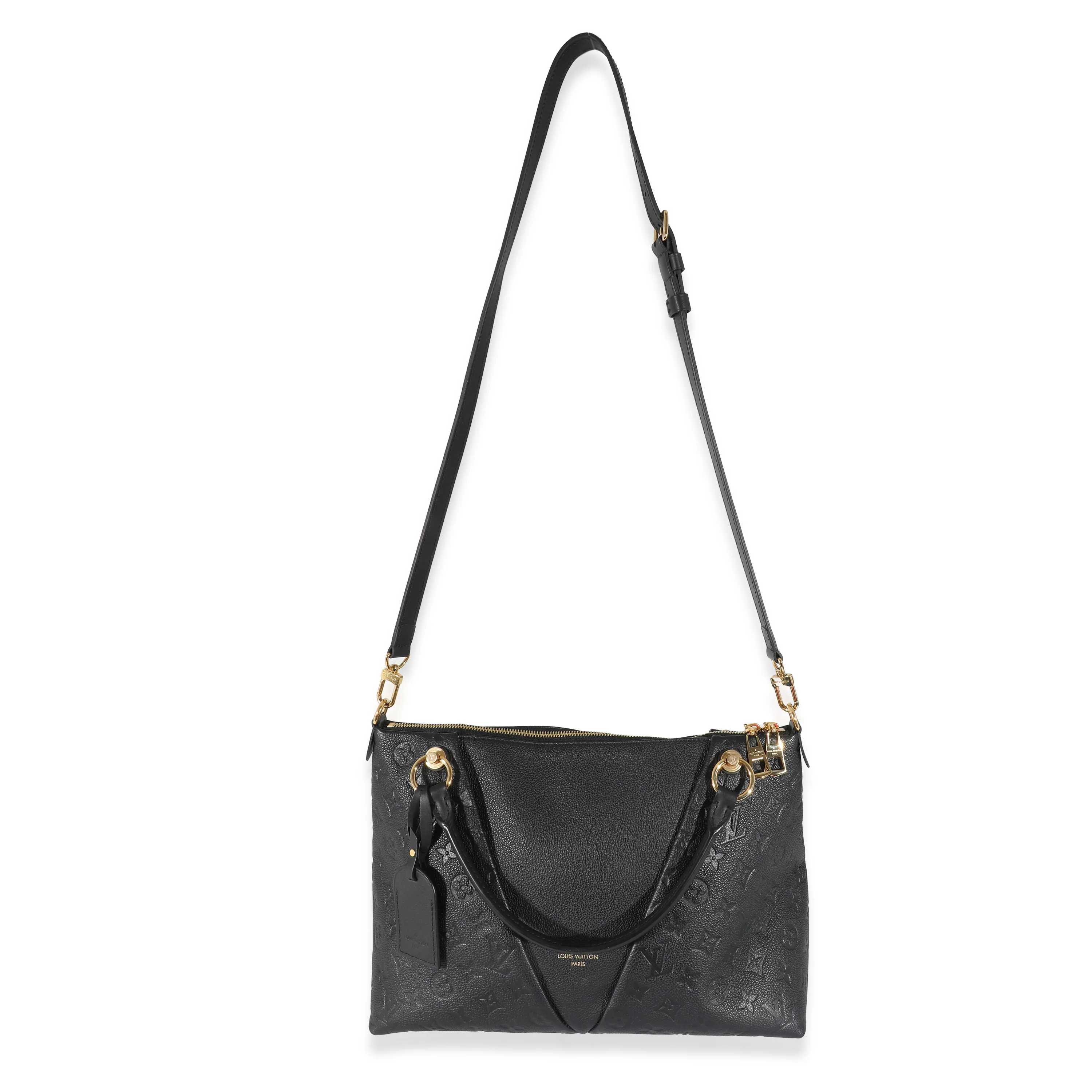 Louis Vuitton Black Monogram Empreinte V Tote MM - Image 4