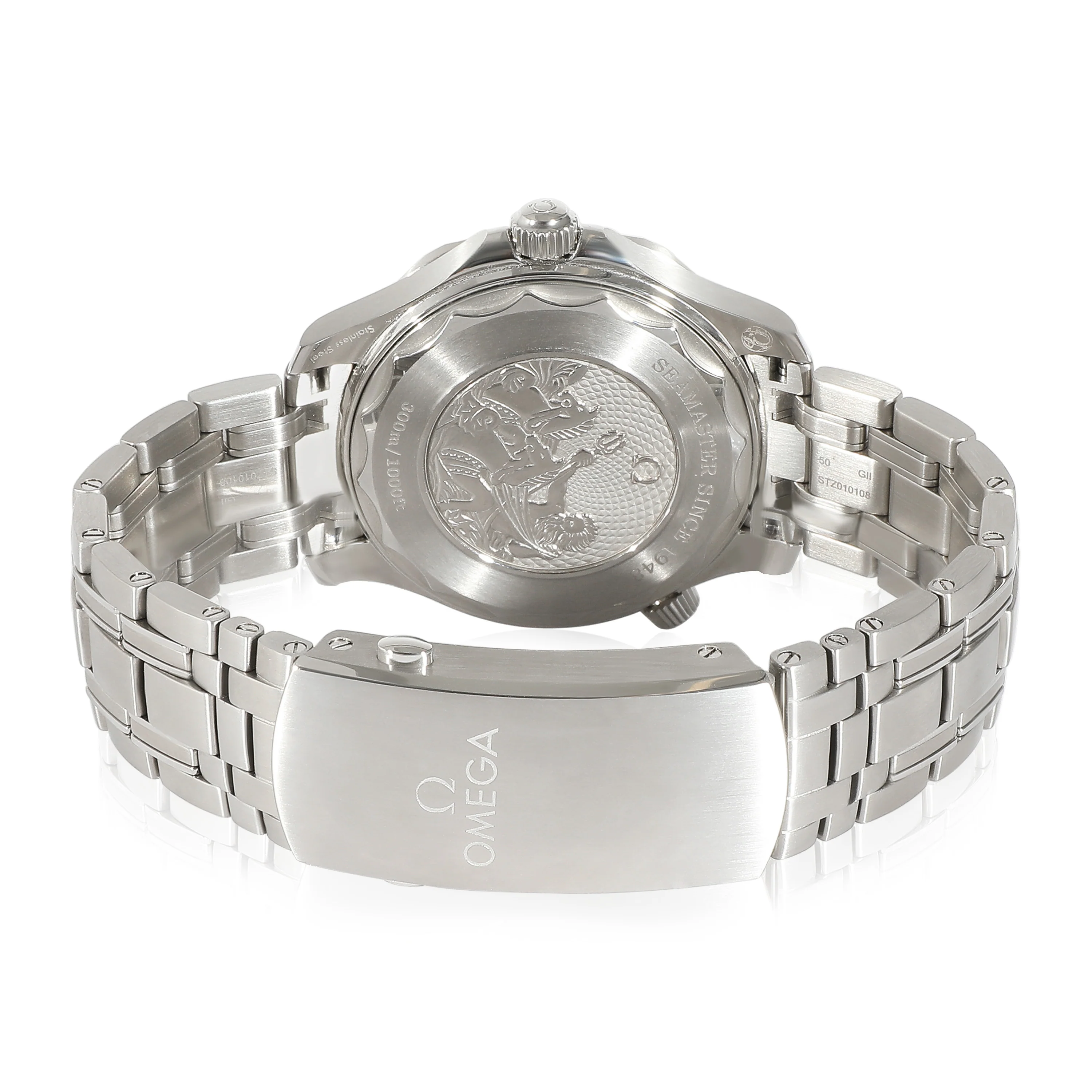 Omega Seamaster Summer Blue 210.30.42.20.03.003 Mens Watch in  Stainless Steel - Image 4