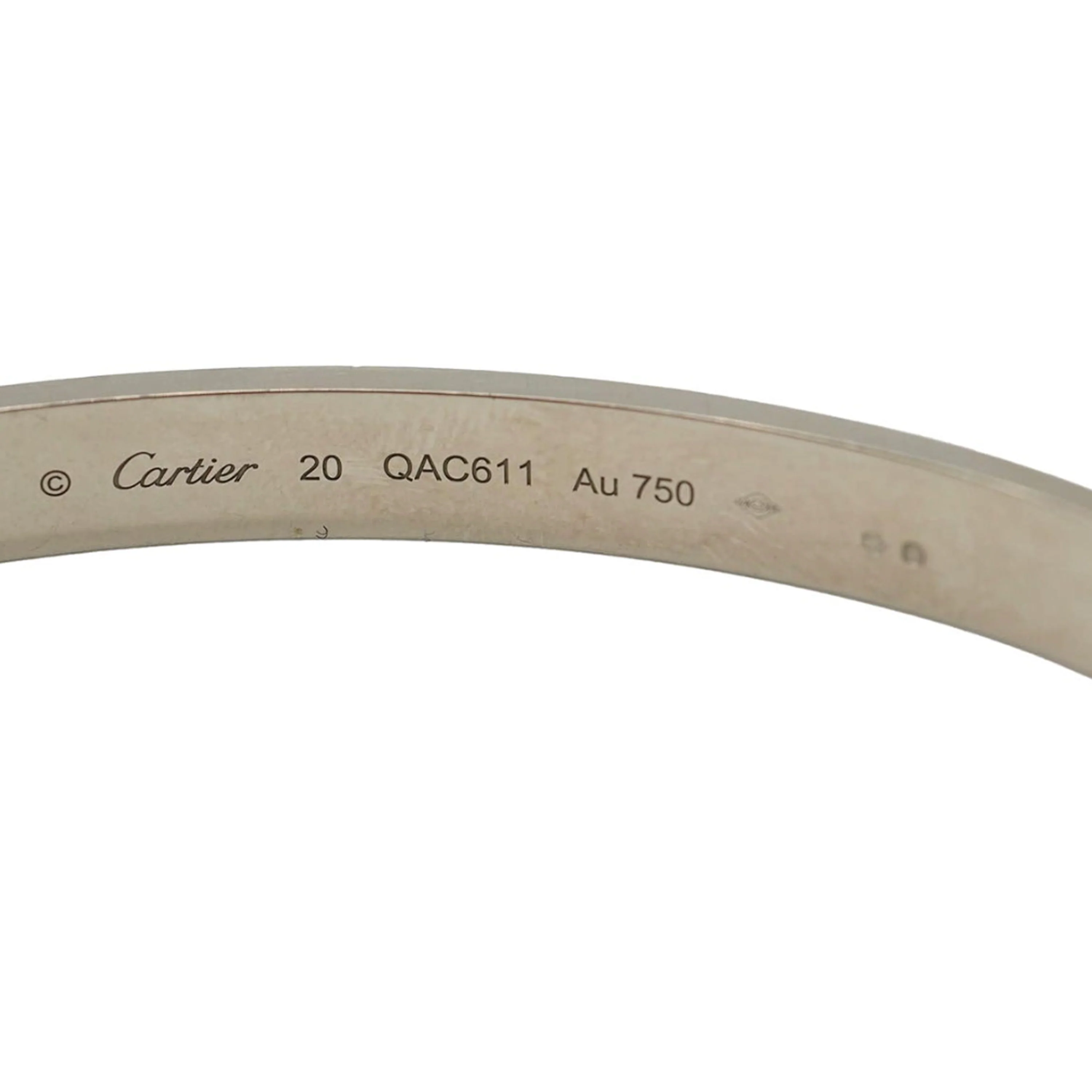 Love Bracelet (White Gold) - Image 4