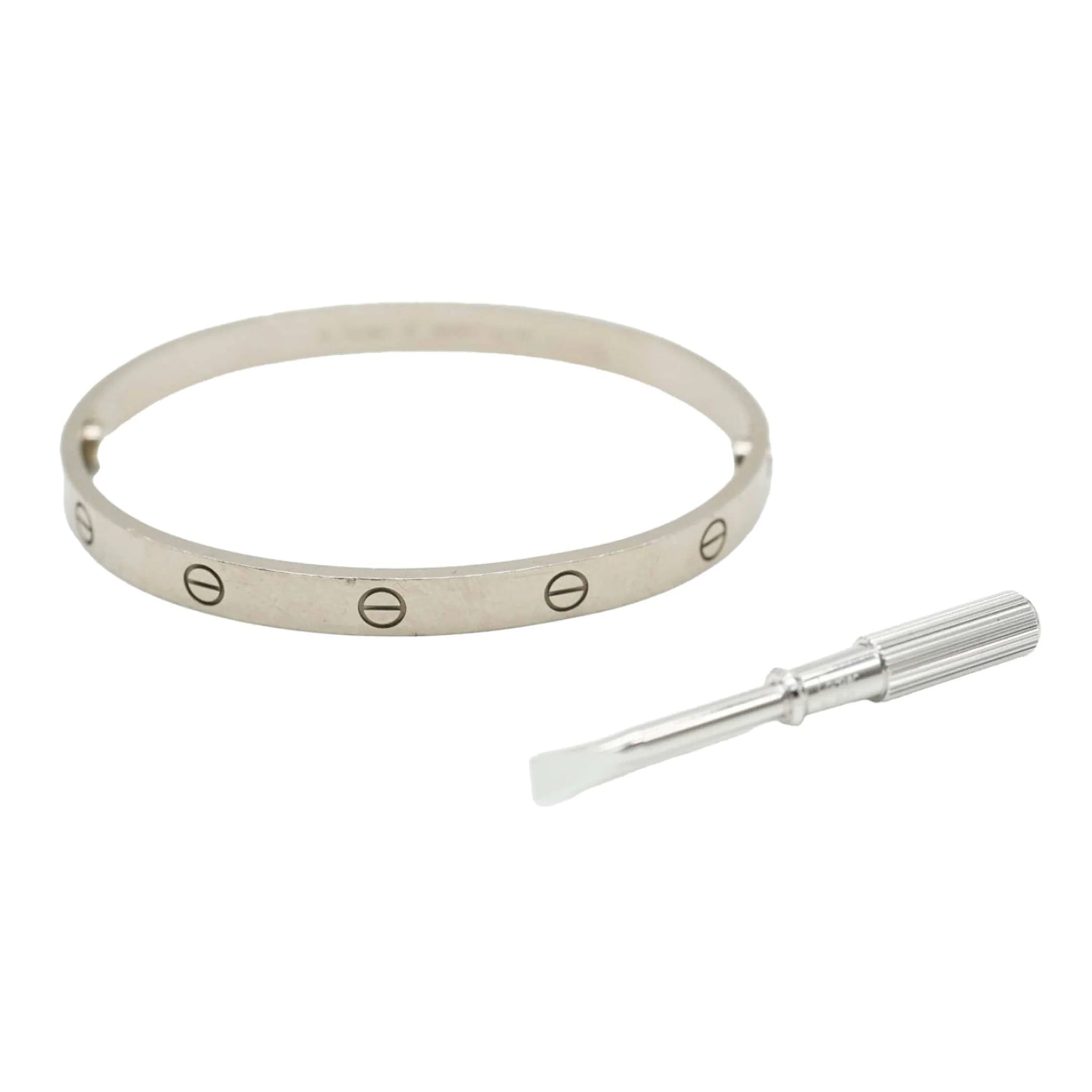 Love Bracelet (White Gold) - Image 6
