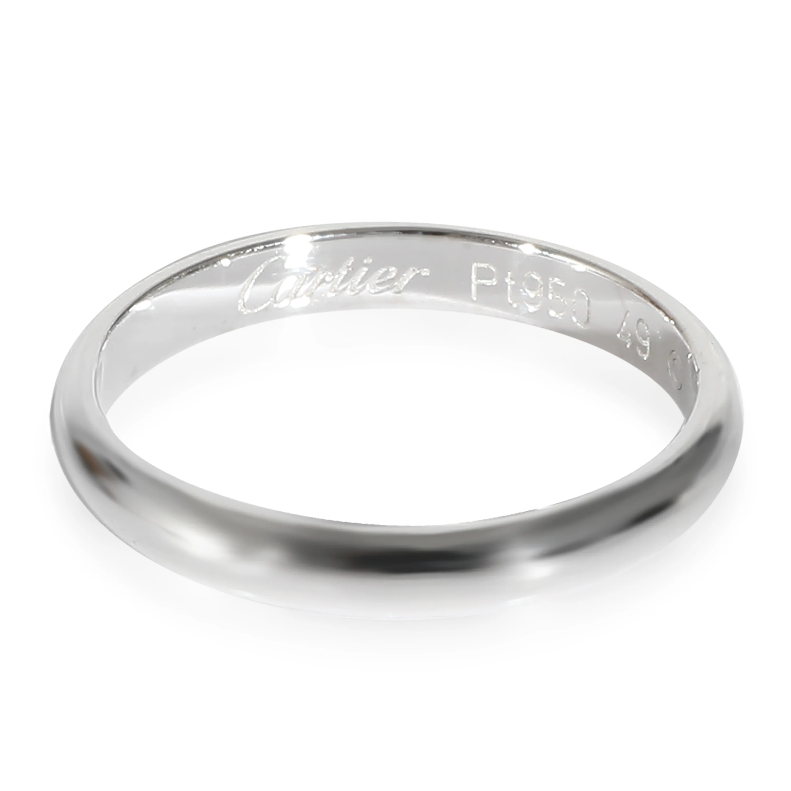 1895 Wedding Band (Platinum)