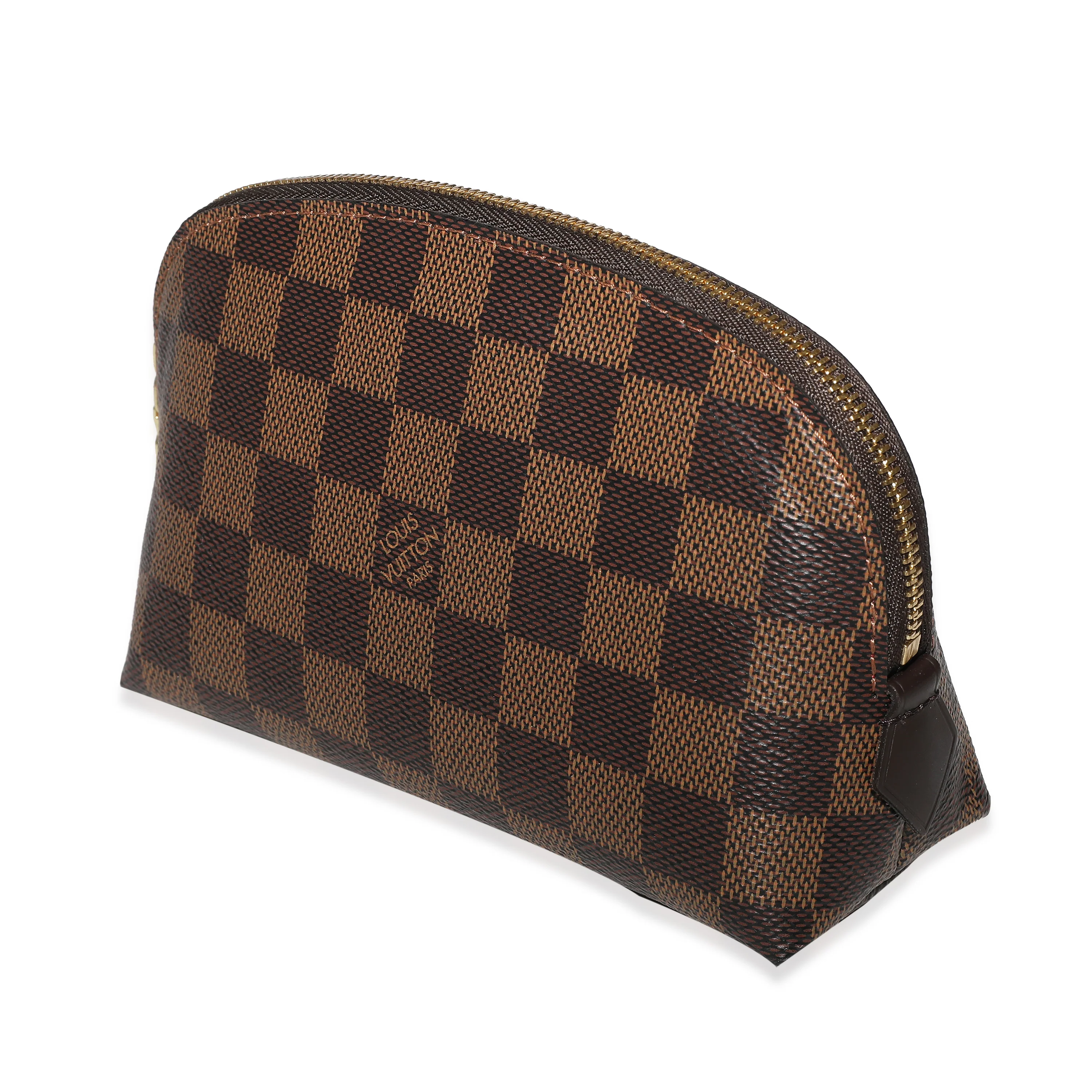 Louis Vuitton Damier Ebene Canvas Cosmetic Pouch - Image 8
