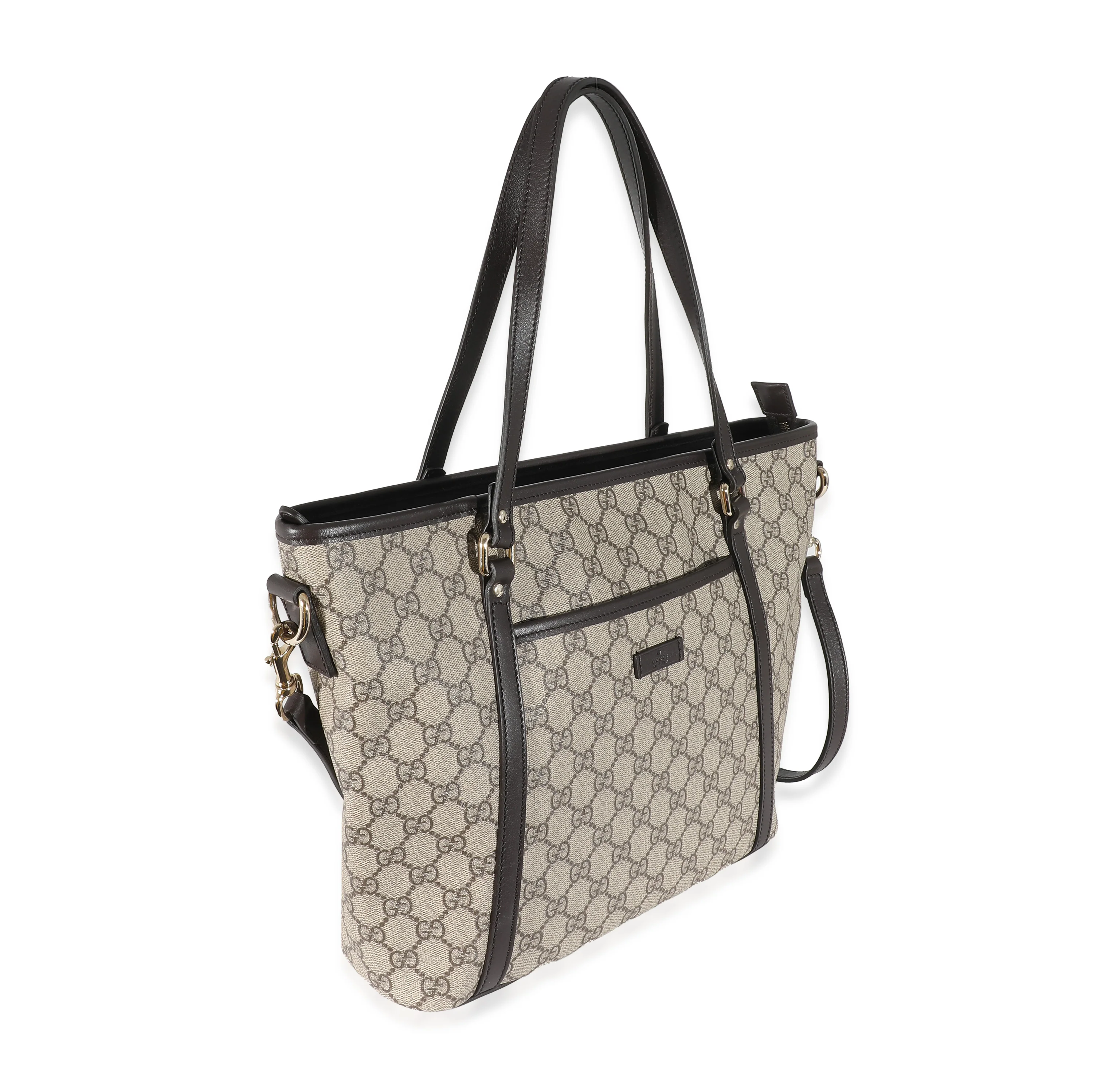 Gucci Beige GG Supreme Medium Joy Tote - Image 3