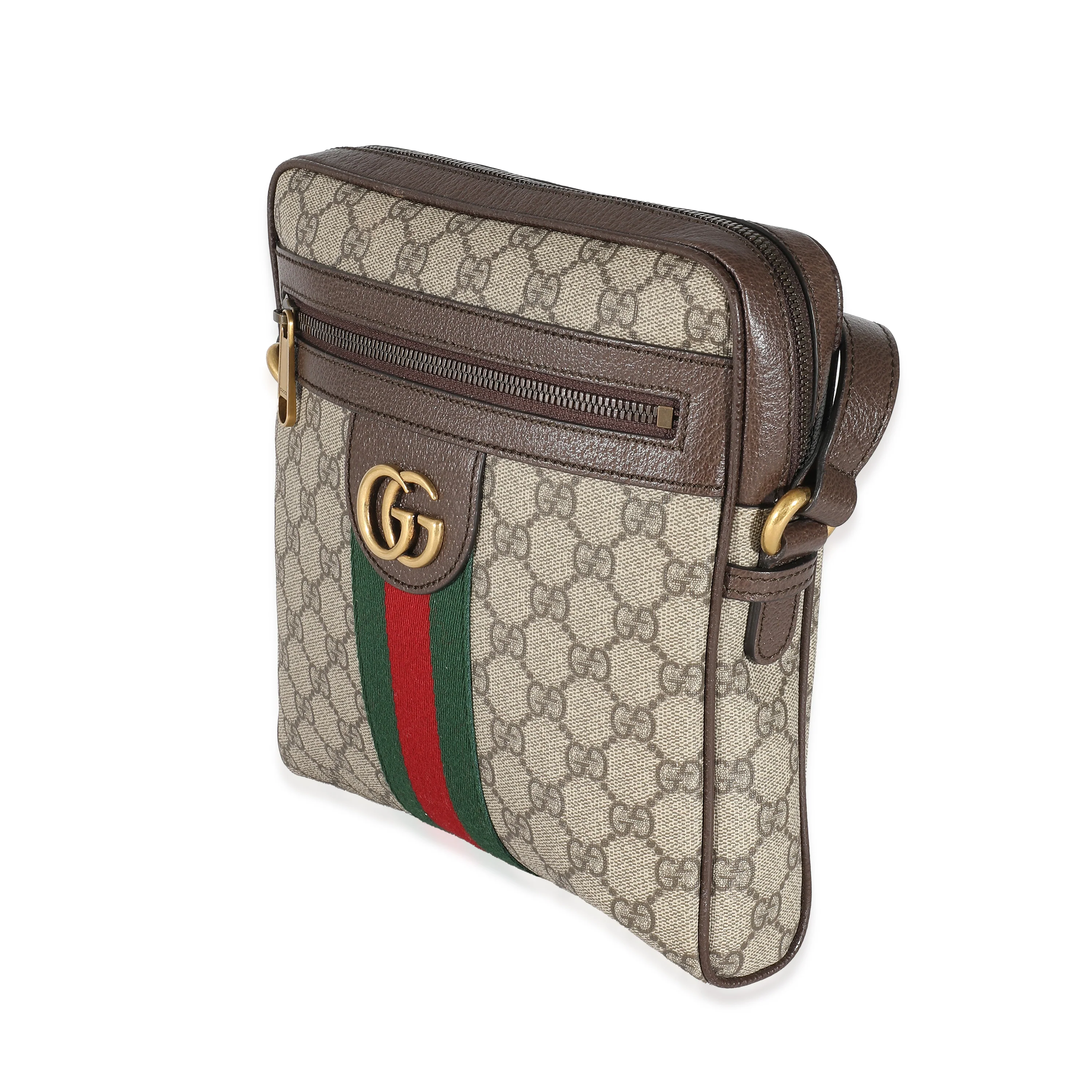 Gucci Beige GG Canvas Small Ophidia Messenger - Image 2