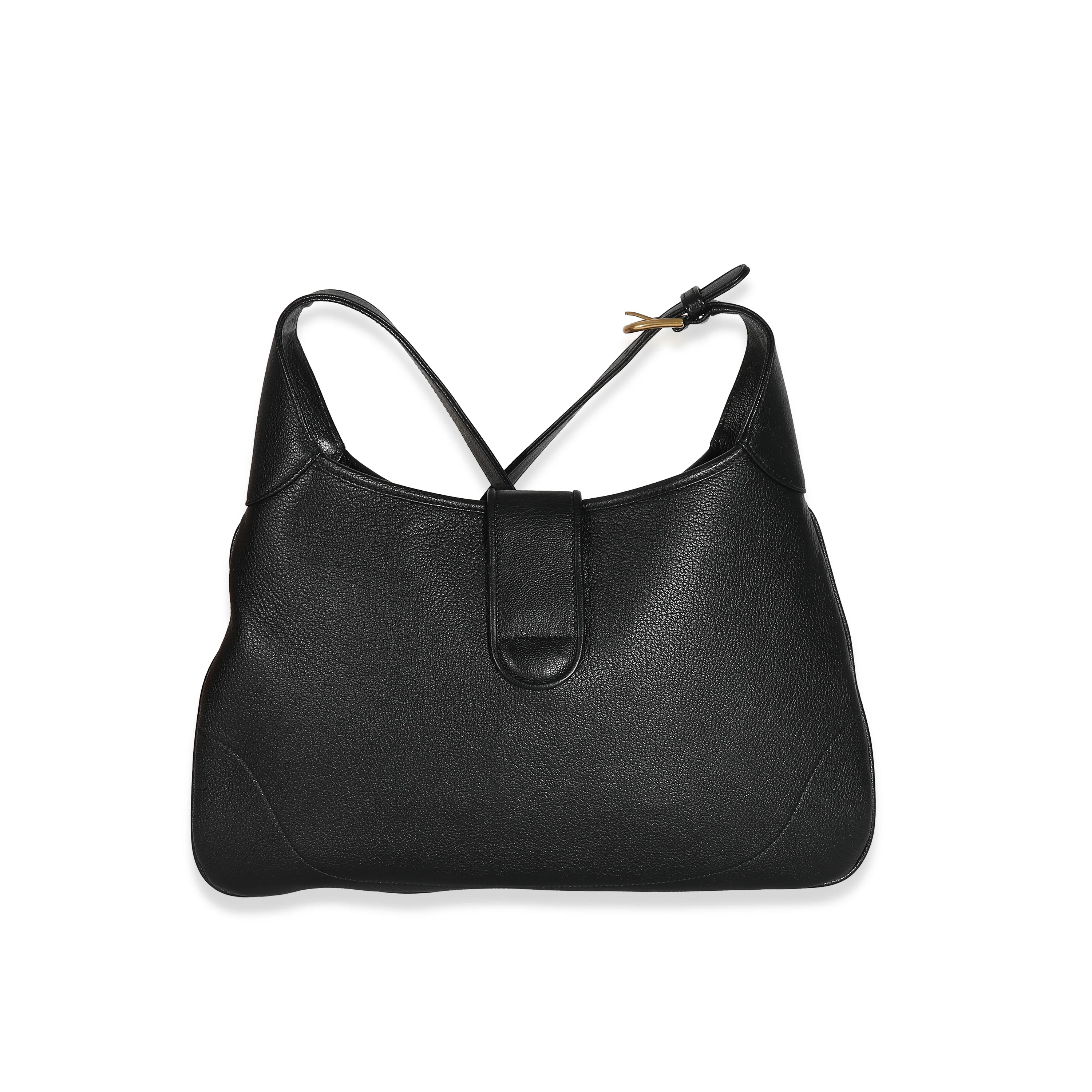 Gucci Black Leather Medium Aphrodite Shoulder Bag - Image 3