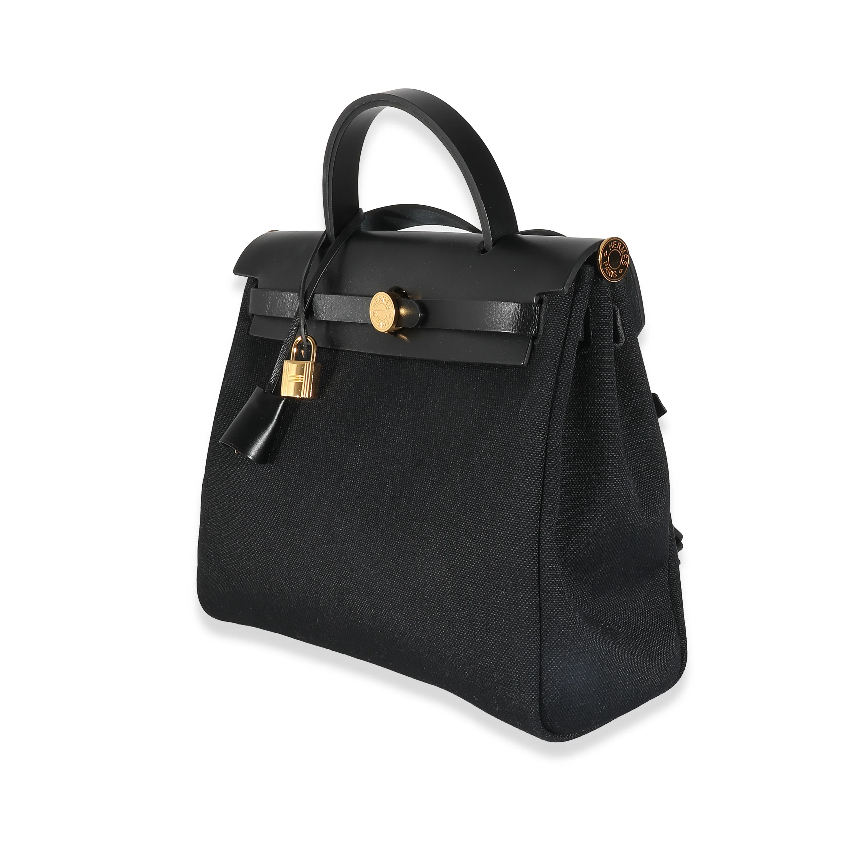 Black Military Toile Vache Hunter Herbag Zip 31 PM GHW - Image 2