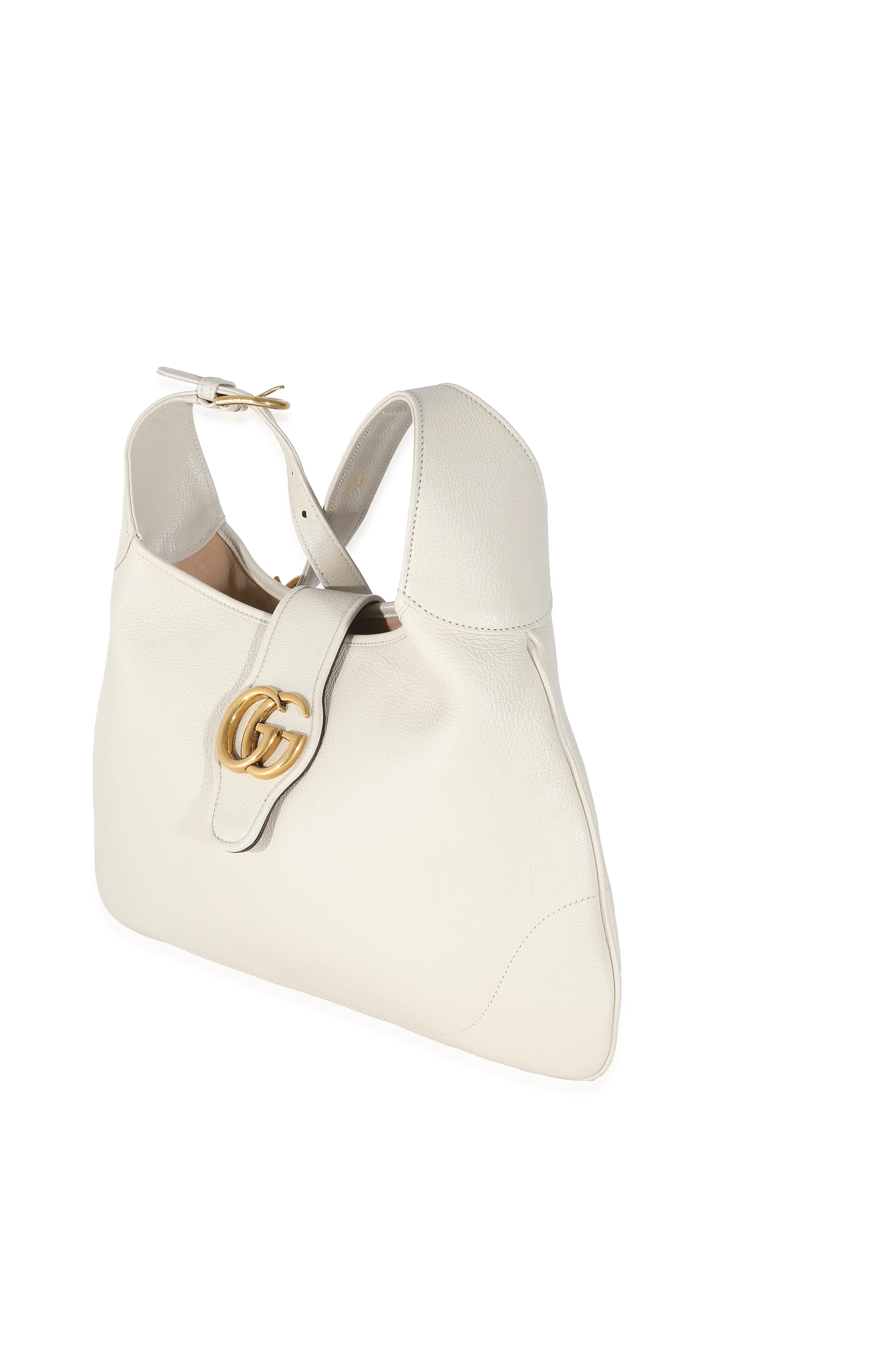 Gucci White Leather Medium Aphrodite Shoulder Bag - Image 2